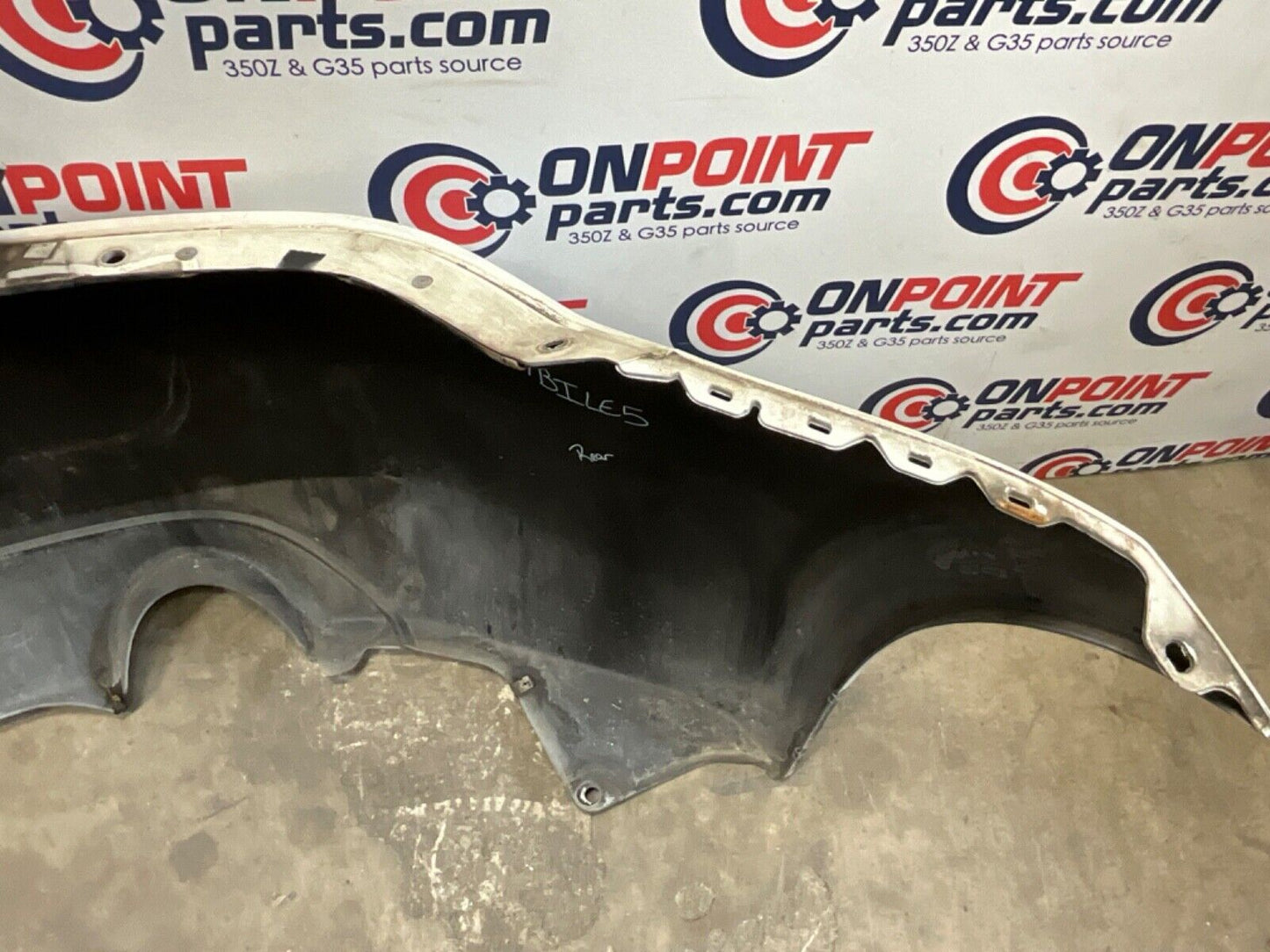 2014 Nissan Z34 370Z Rear Bumper Cover OEM 14BILE5 - On Point Parts Inc