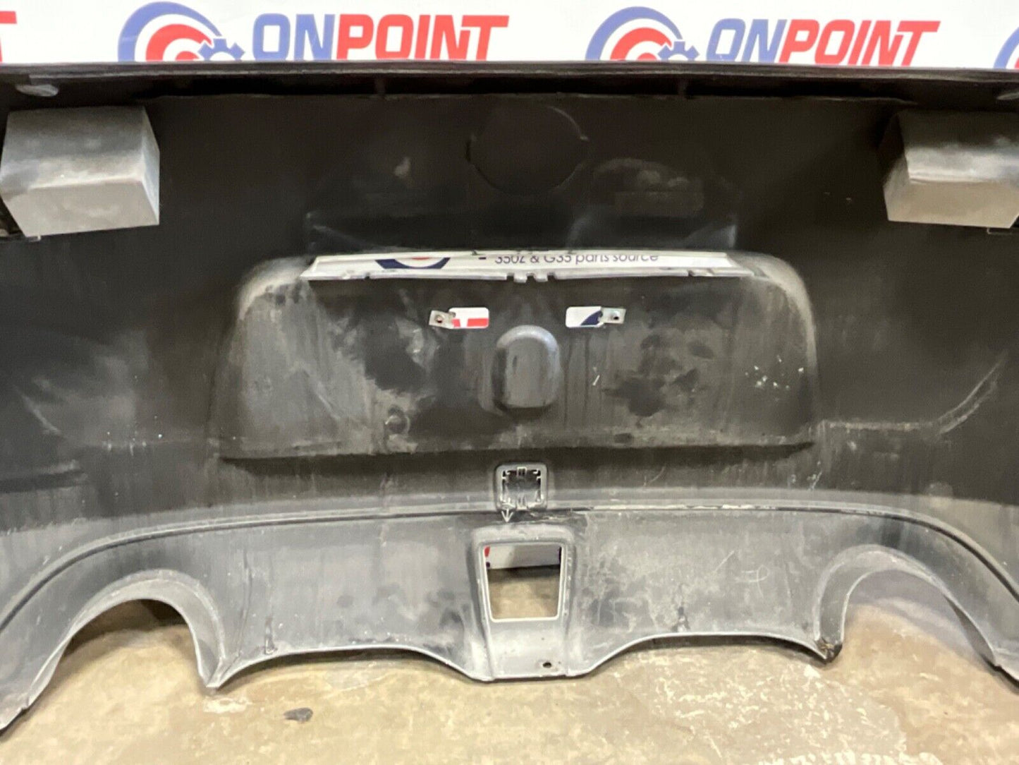 2014 Nissan Z34 370Z Rear Bumper Cover OEM 14BILE5 - On Point Parts Inc