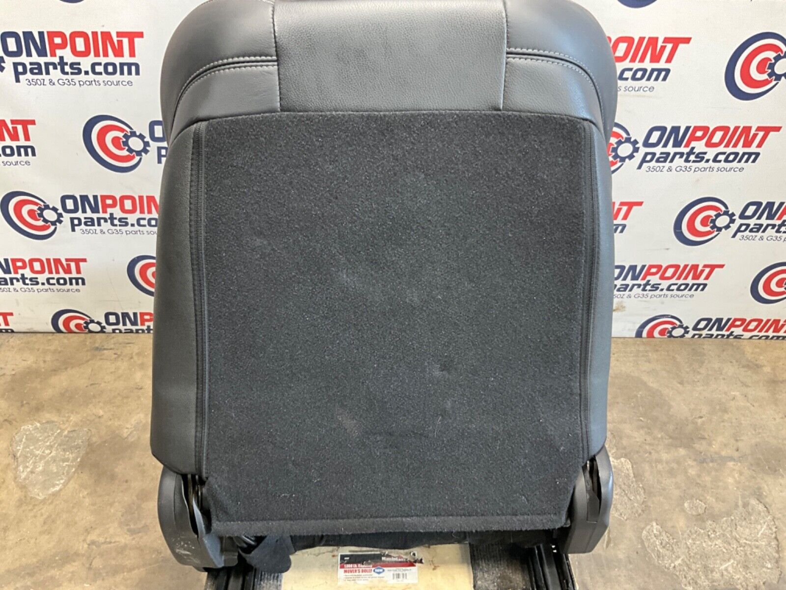 2014 Nissan Z34 370Z Driver Left Power Leather Suede Heated Seat OEM 14BILE9 - On Point Parts Inc