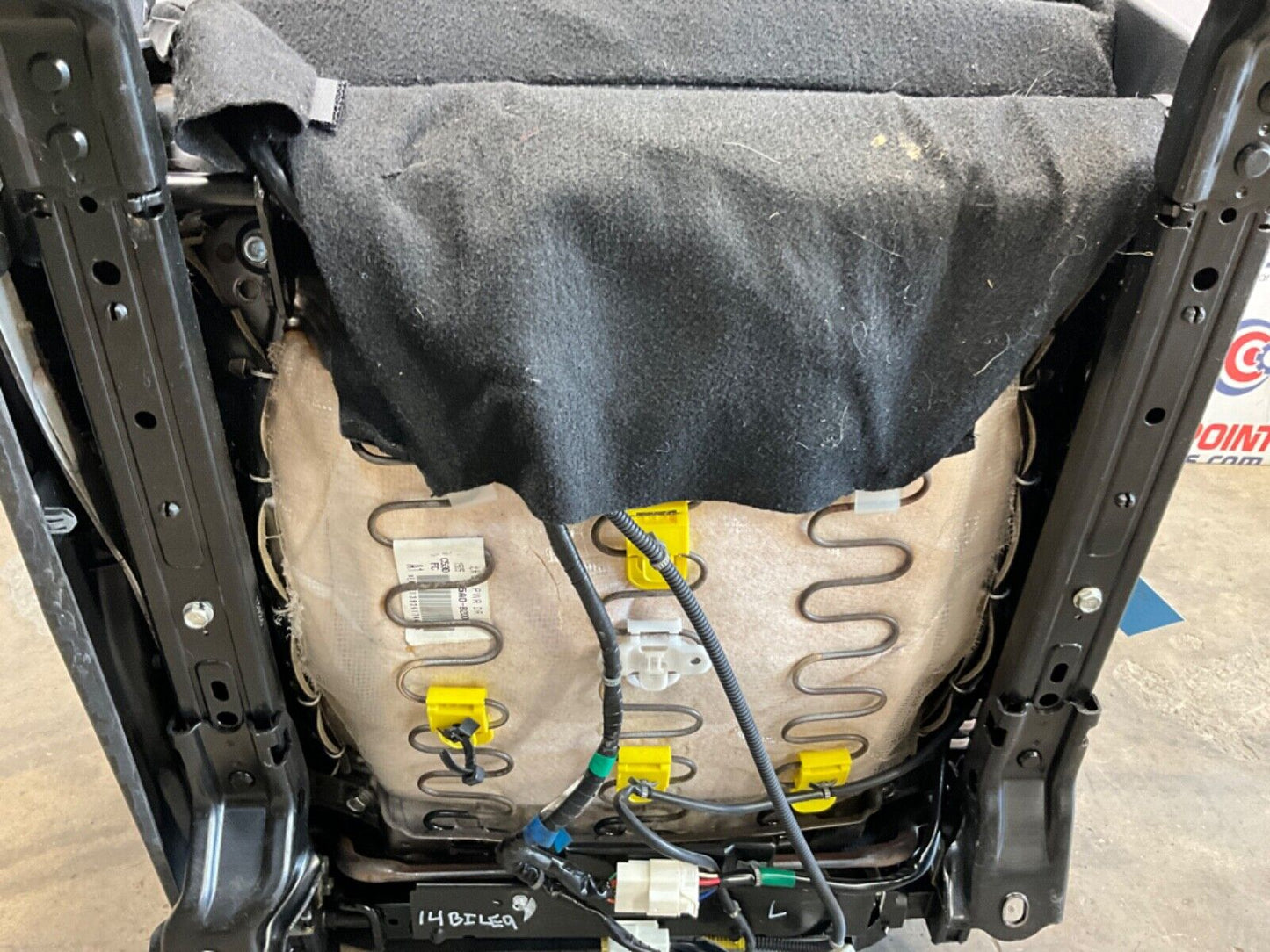 2014 Nissan Z34 370Z Driver Left Power Leather Suede Heated Seat OEM 14BILE9 - On Point Parts Inc