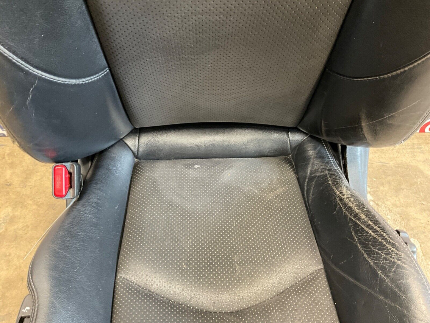 2014 Nissan Z34 370Z Driver Left Power Leather Suede Heated Seat OEM 14BILE9 - On Point Parts Inc