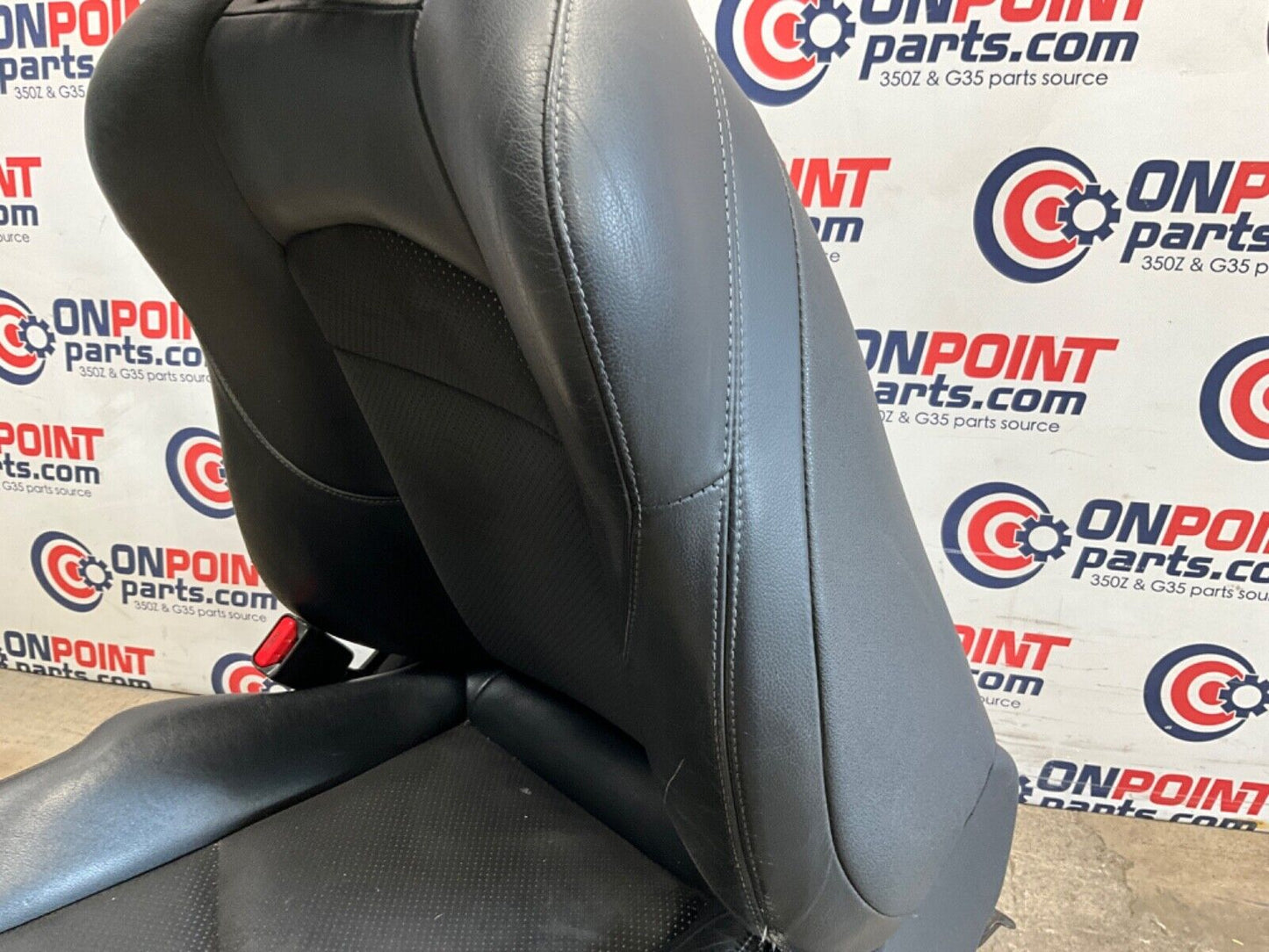 2014 Nissan Z34 370Z Driver Left Power Leather Suede Heated Seat OEM 14BILE9 - On Point Parts Inc