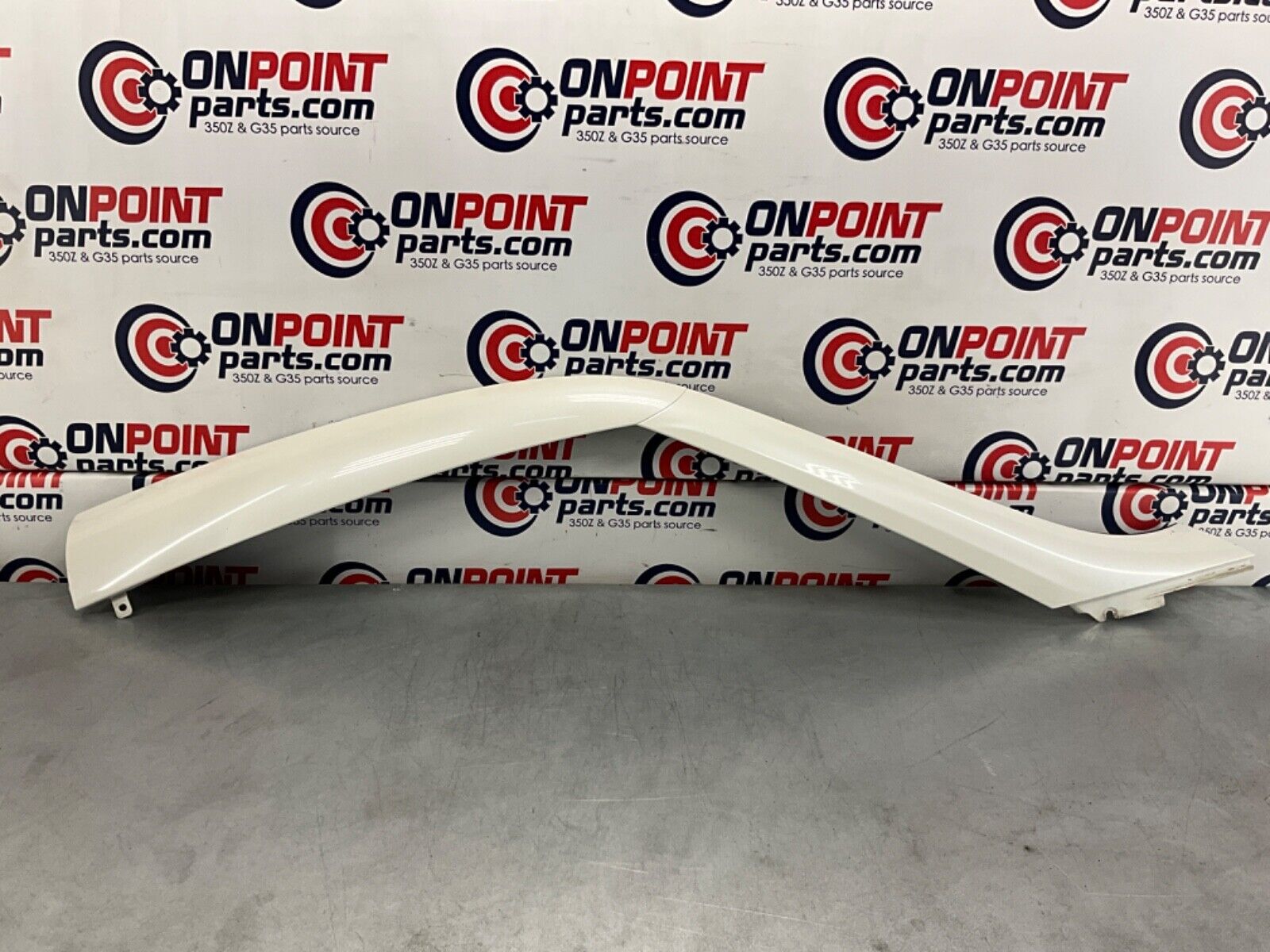 2014 Nissan Z34 370Z Passenger Right Exterior A Pillar Trim 76836 OEM 14BILE2 - On Point Parts Inc