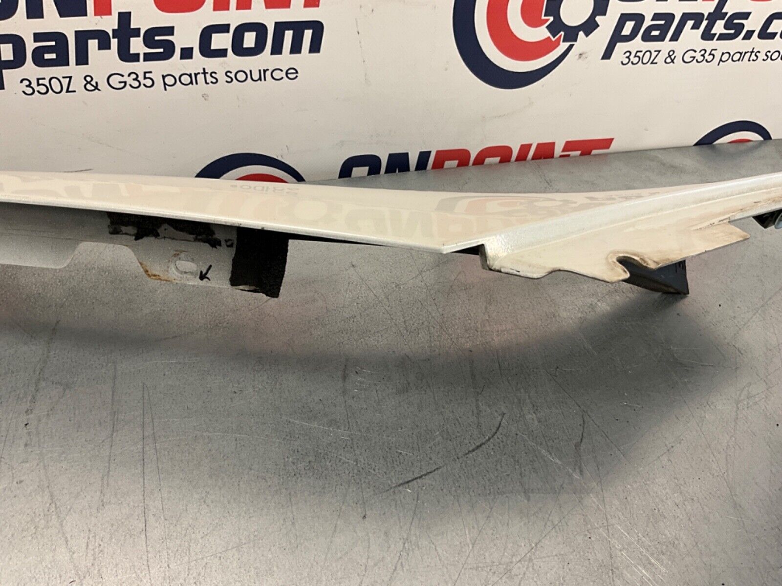 2014 Nissan Z34 370Z Passenger Right Exterior A Pillar Trim 76836 OEM 14BILE2 - On Point Parts Inc