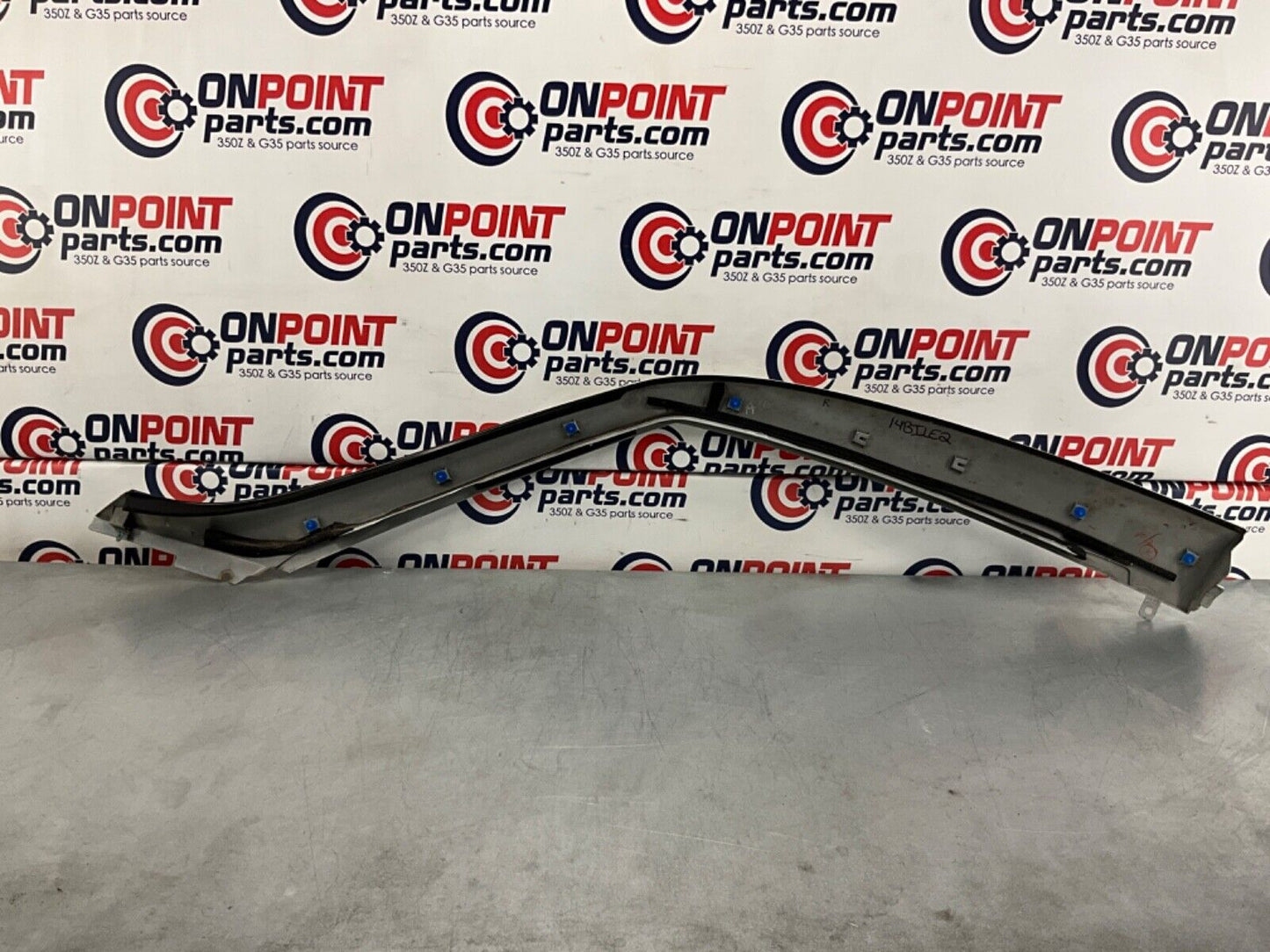 2014 Nissan Z34 370Z Passenger Right Exterior A Pillar Trim 76836 OEM 14BILE2 - On Point Parts Inc
