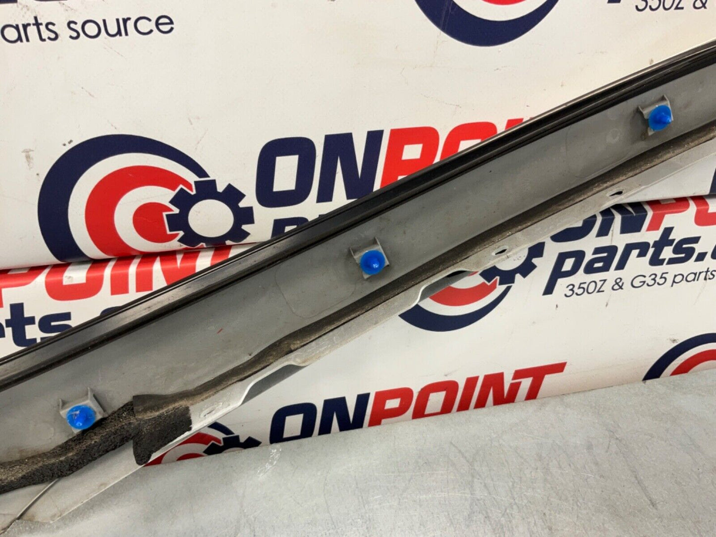 2014 Nissan Z34 370Z Passenger Right Exterior A Pillar Trim 76836 OEM 14BILE2 - On Point Parts Inc