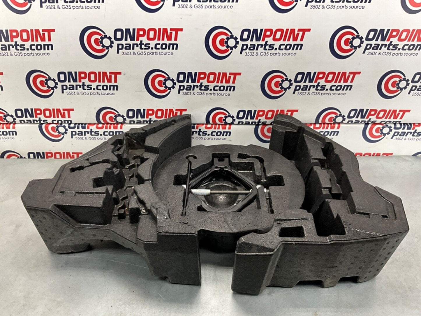2014 Nissan Z34 370Z Rear Trunk Floor Spare Tire Spacer Jack OEM 14BILE3 - On Point Parts Inc
