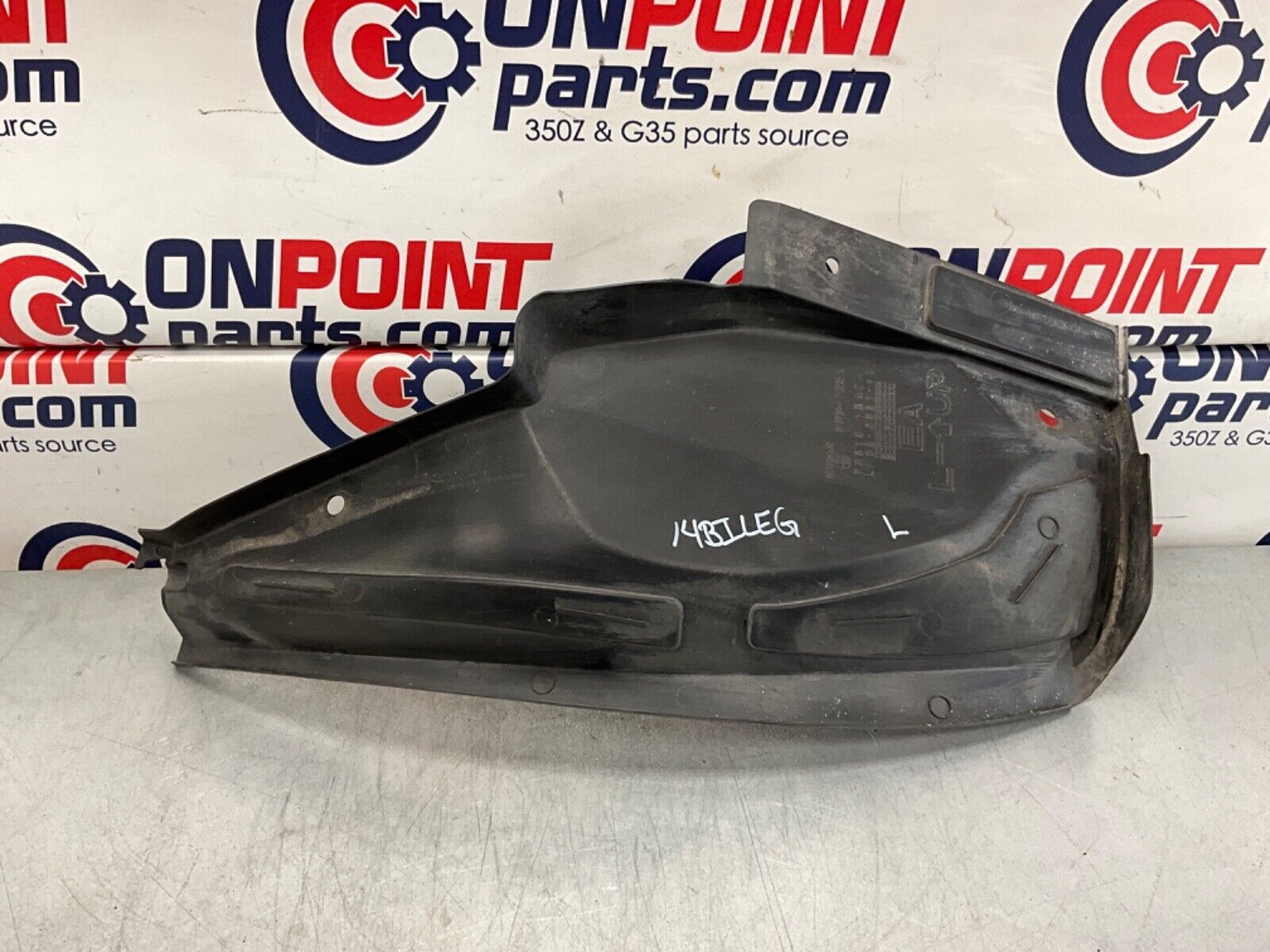 2014 Nissan Z34 370Z Driver Left Rear Bumper Fender Closing Plate OEM 14BILEG - On Point Parts Inc