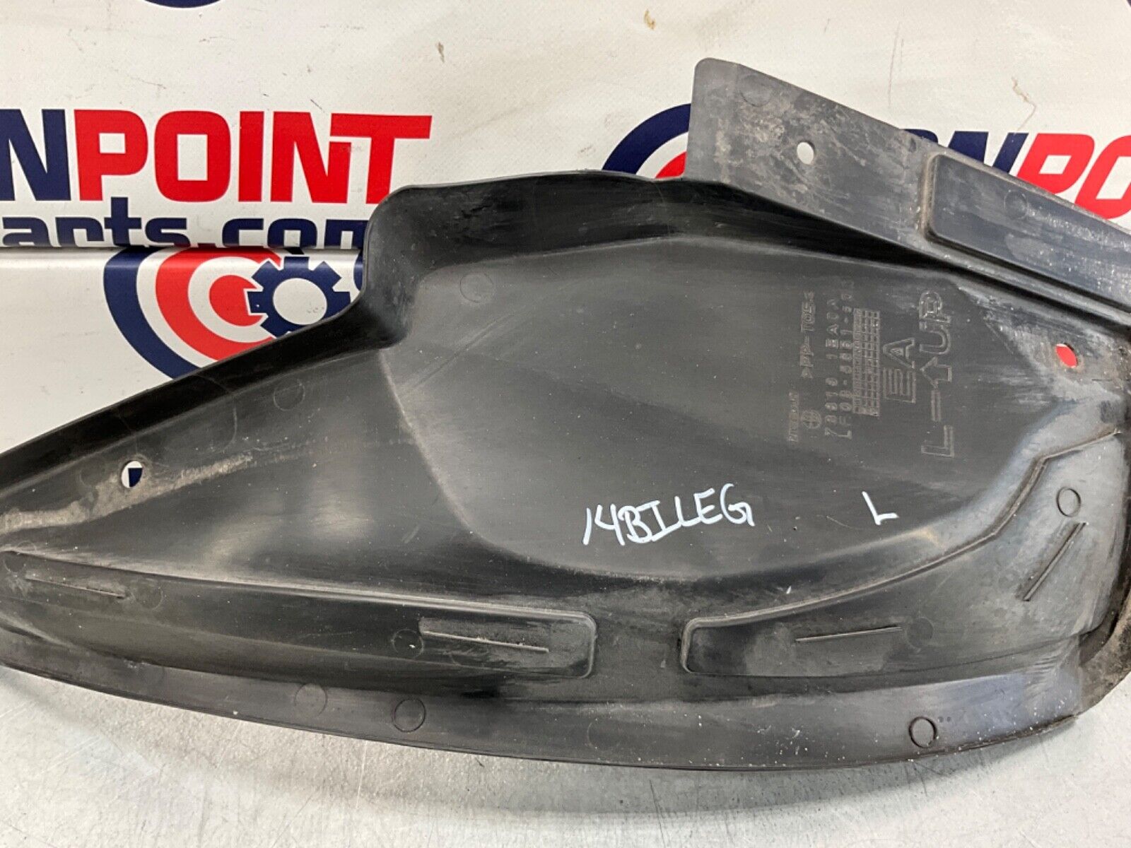 2014 Nissan Z34 370Z Driver Left Rear Bumper Fender Closing Plate OEM 14BILEG - On Point Parts Inc