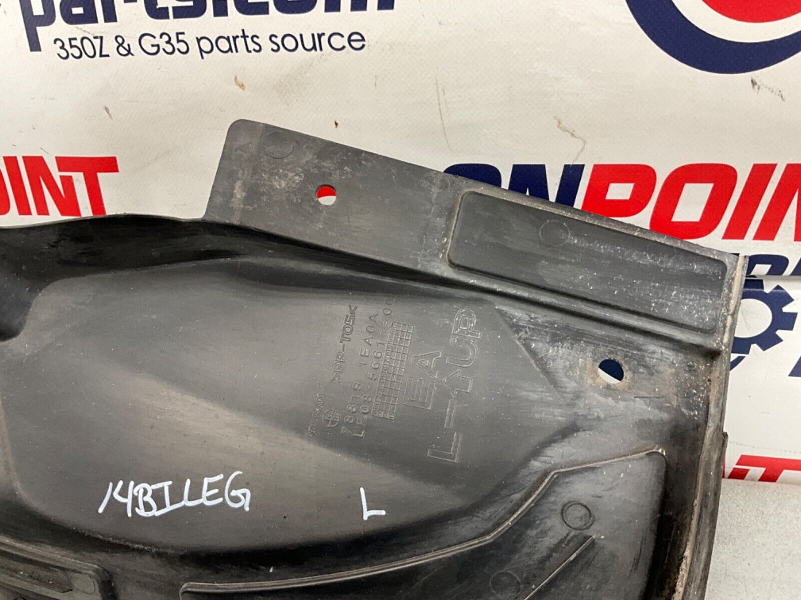 2014 Nissan Z34 370Z Driver Left Rear Bumper Fender Closing Plate OEM 14BILEG - On Point Parts Inc