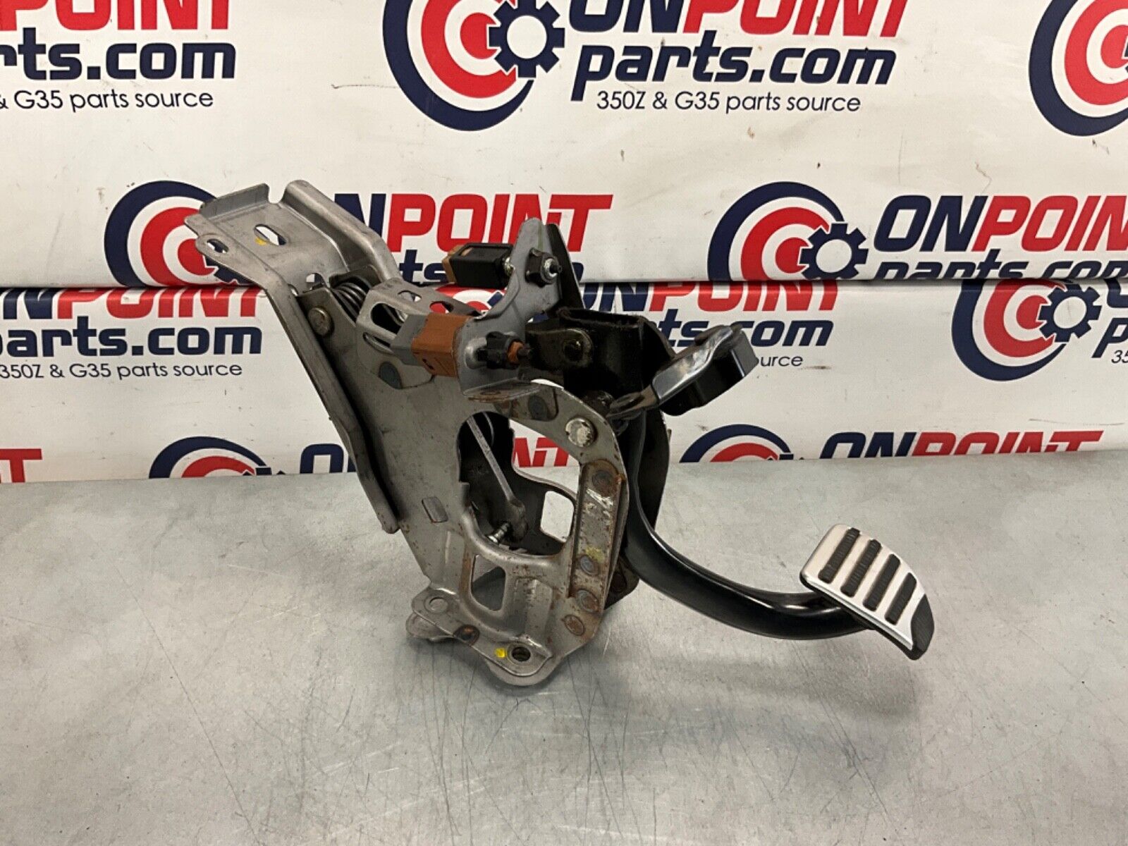 2014 Nissan Z34 370Z Brake Pedal Assembly M/T OEM 14BILEI - On Point Parts Inc