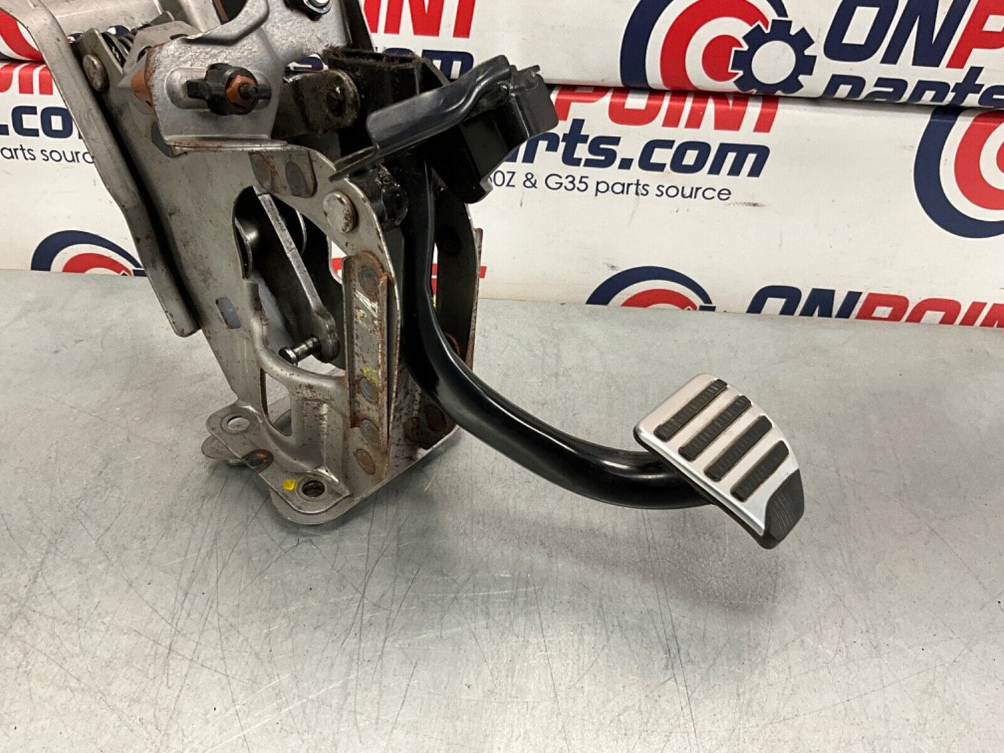 2014 Nissan Z34 370Z Brake Pedal Assembly M/T OEM 14BILEI - On Point Parts Inc