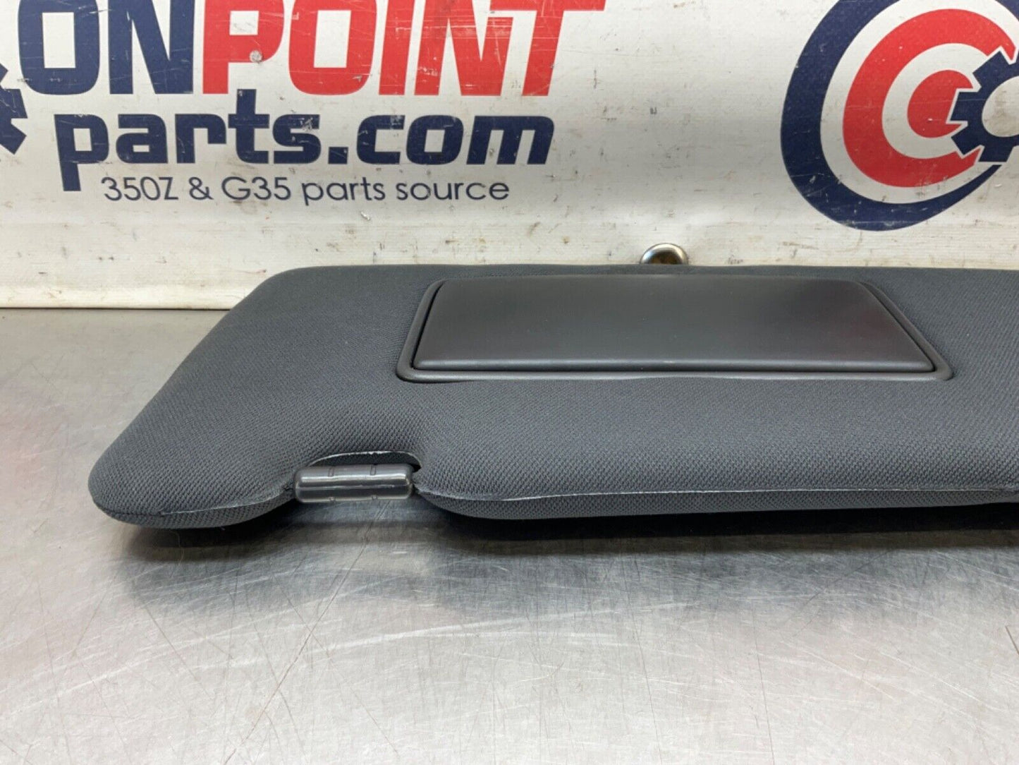 2014 Nissan Z34 370Z Driver Left SunVisor with Mirror  OEM 14BILEA - On Point Parts Inc