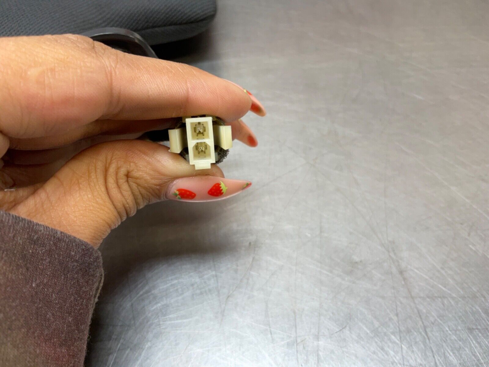 2014 Nissan Z34 370Z Driver Left SunVisor with Mirror  OEM 14BILEA - On Point Parts Inc