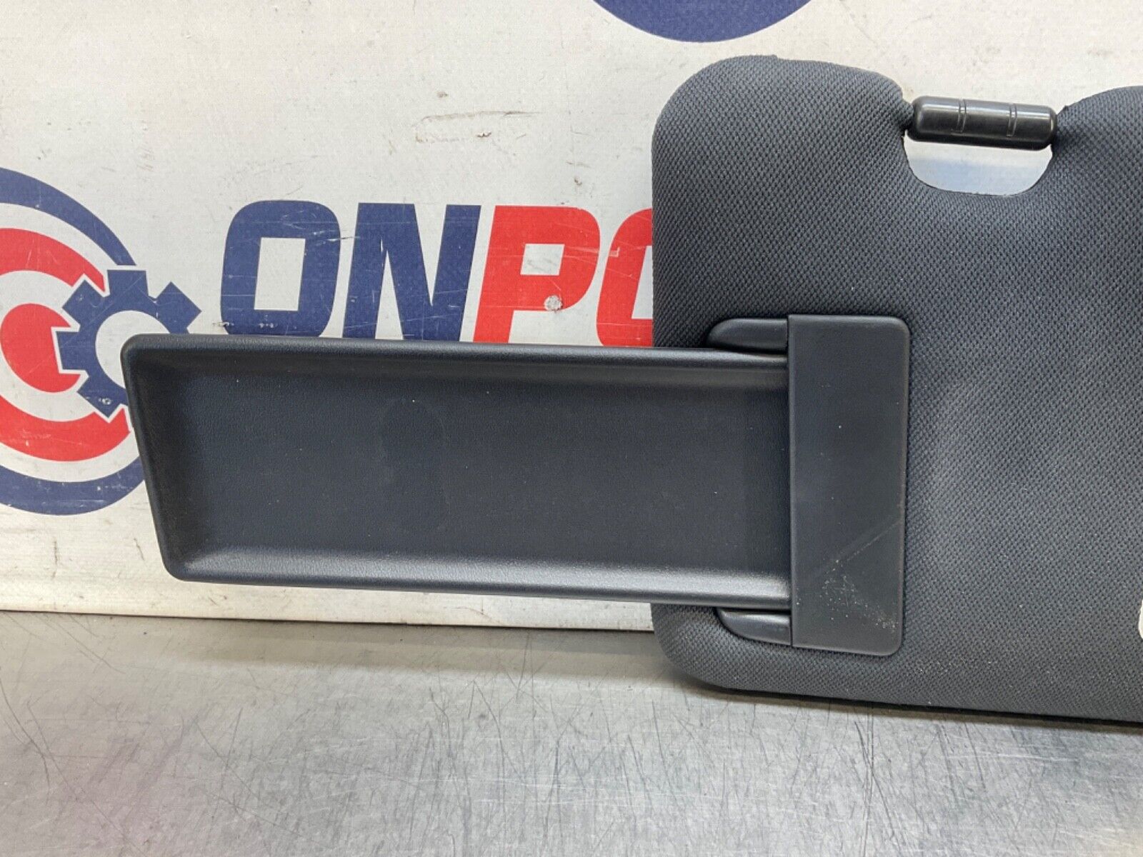 2014 Nissan Z34 370Z Driver Left SunVisor with Mirror  OEM 14BILEA - On Point Parts Inc