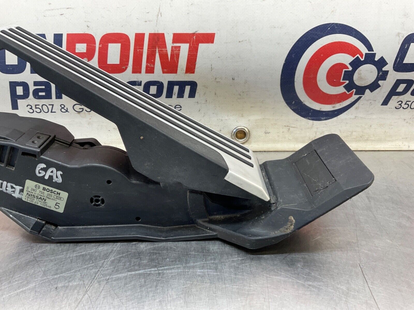 2014 Nissan Z34 370Z Manual Gas Accelerator Pedal OEM 14BILEI - On Point Parts Inc