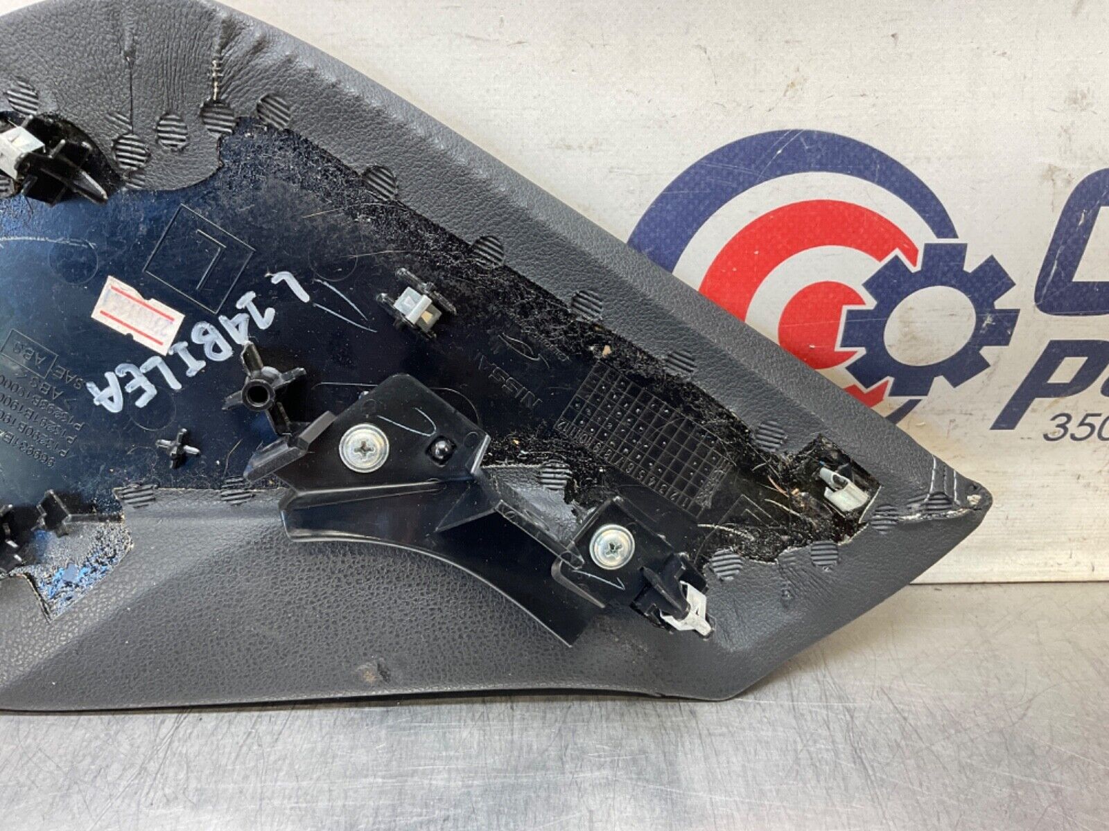 2014 Nissan Z34 370Z Driver Ceneter Console Padded Knee Kick Panel OEM 14BILEA - On Point Parts Inc