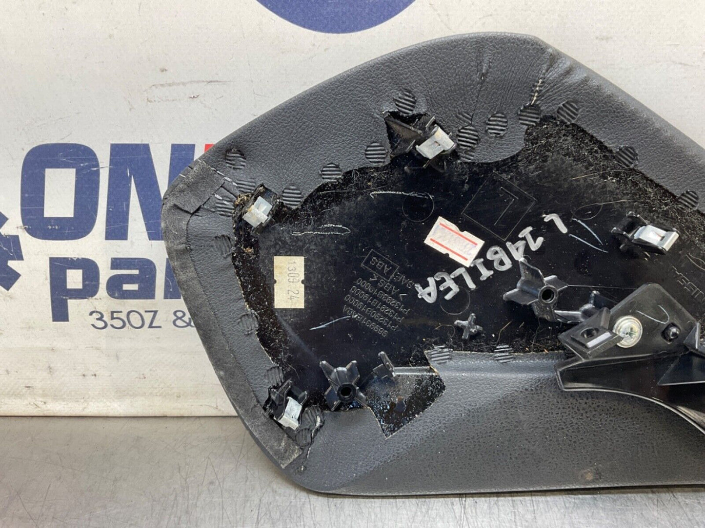 2014 Nissan Z34 370Z Driver Ceneter Console Padded Knee Kick Panel OEM 14BILEA - On Point Parts Inc