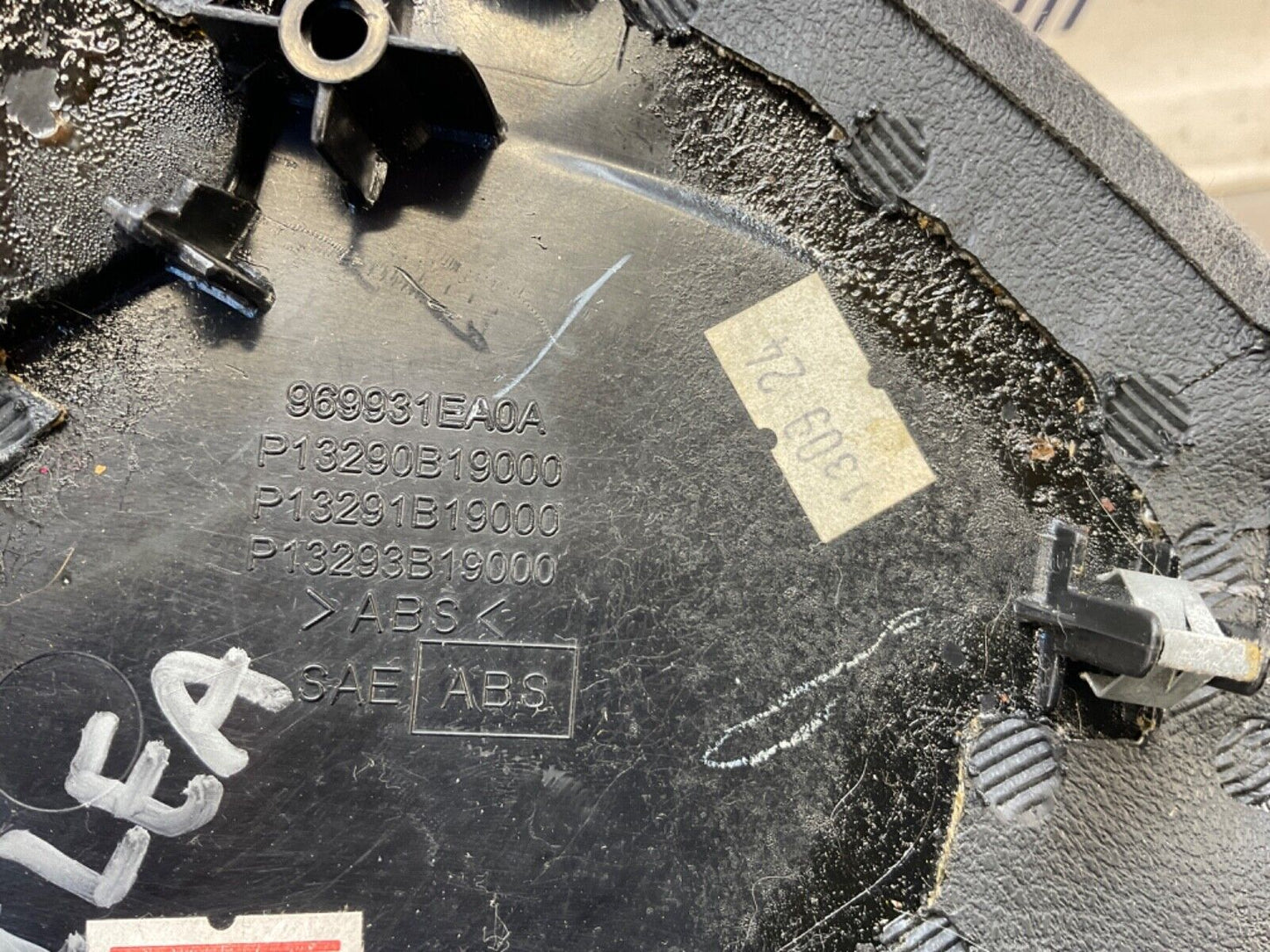 2014 Nissan Z34 370Z Driver Ceneter Console Padded Knee Kick Panel OEM 14BILEA - On Point Parts Inc