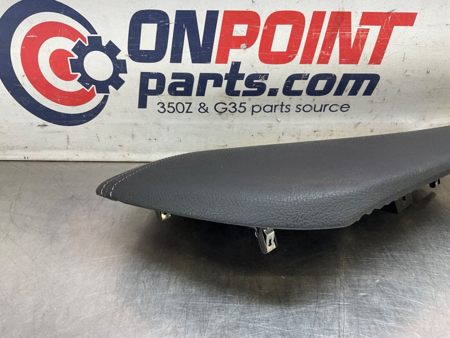 2014 Nissan Z34 370Z Driver Ceneter Console Padded Knee Kick Panel OEM 14BILEA - On Point Parts Inc