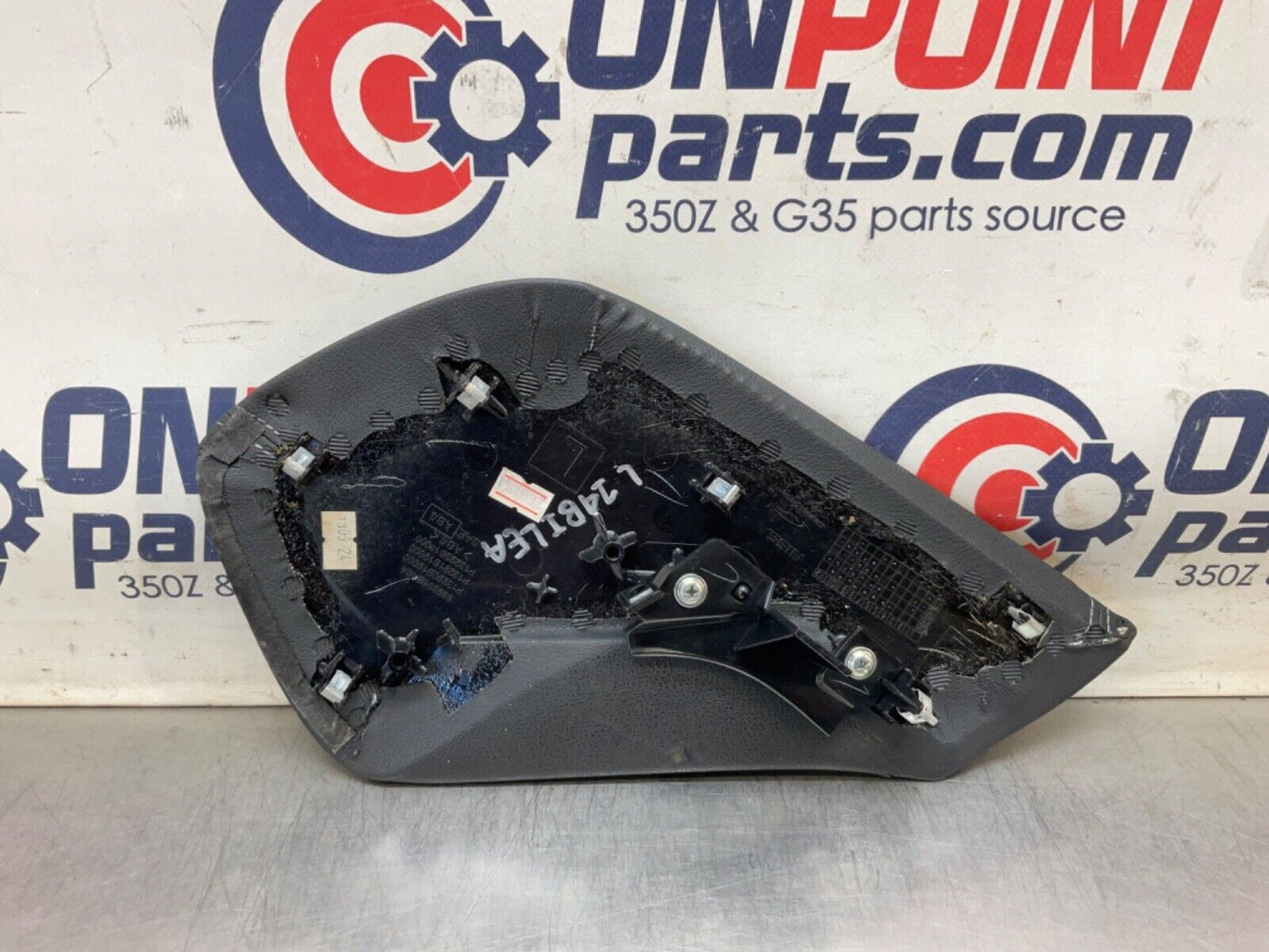2014 Nissan Z34 370Z Driver Ceneter Console Padded Knee Kick Panel OEM 14BILEA - On Point Parts Inc