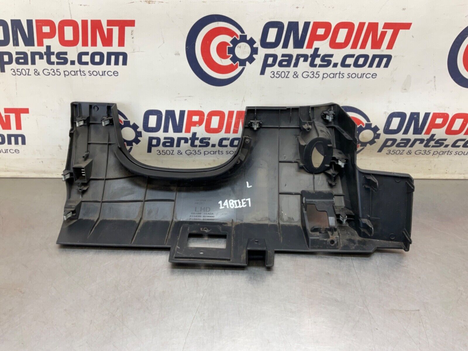 2014 Nissan Z34 370Z Driver Left Lower Steering Column Cover 68106 OEM 14BILE7 - On Point Parts Inc