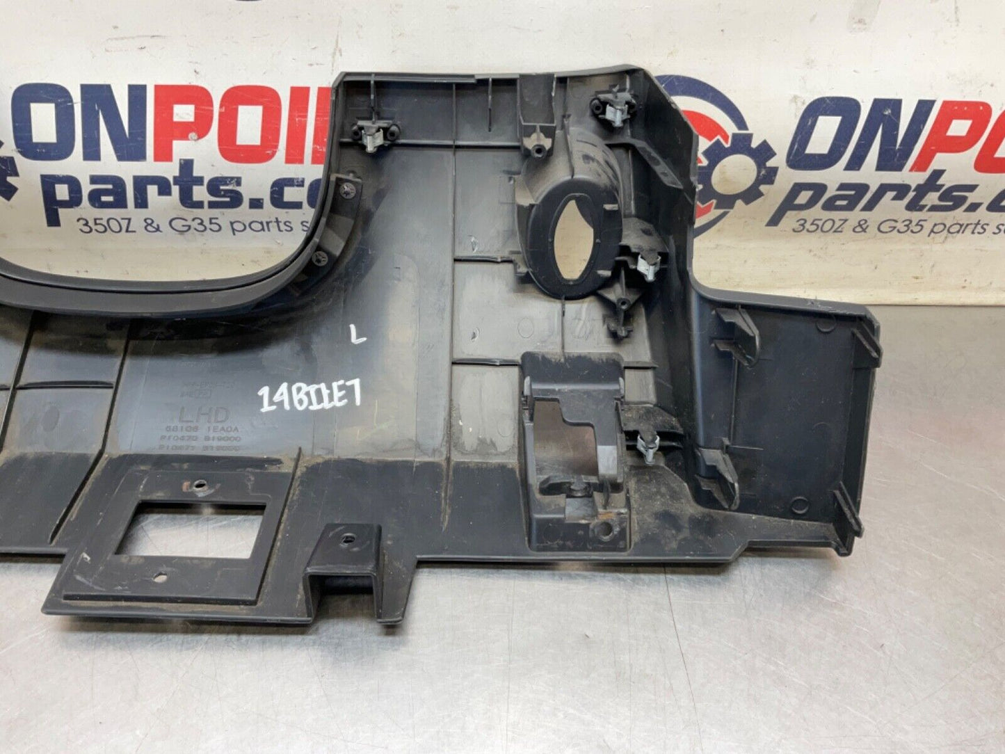 2014 Nissan Z34 370Z Driver Left Lower Steering Column Cover 68106 OEM 14BILE7 - On Point Parts Inc