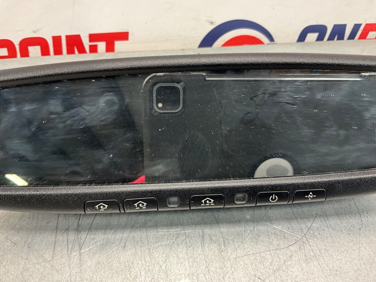 2014 Nissan Z34 370Z HomeLink Rear View Mirror Auto Dim OEM 14BILEI - On Point Parts Inc