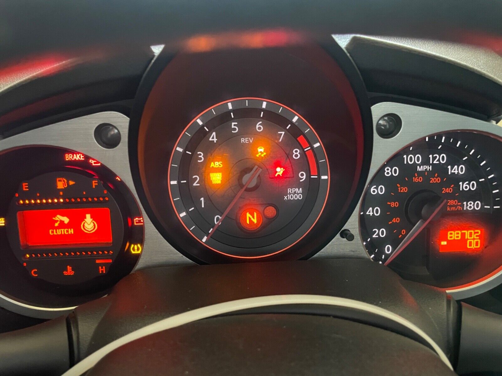 2014 Nissan Z34 370Z Speedometer Manual M/T 88k OEM 14BILEI - On Point Parts Inc