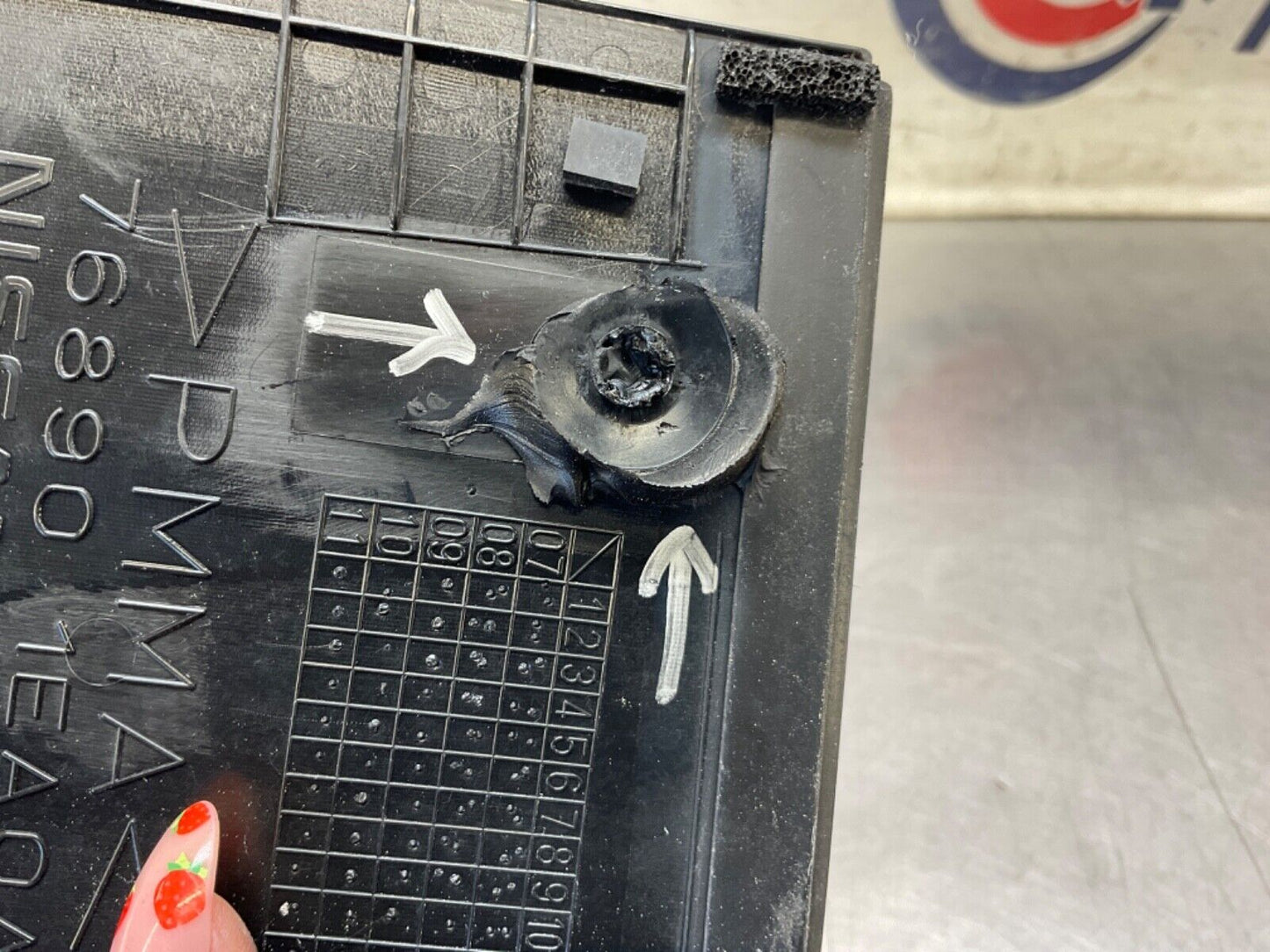 2014 Nissan Z34 370Z Passenger Right Exterior B Pillar Trim 76890 OEM 14BILEE - On Point Parts Inc