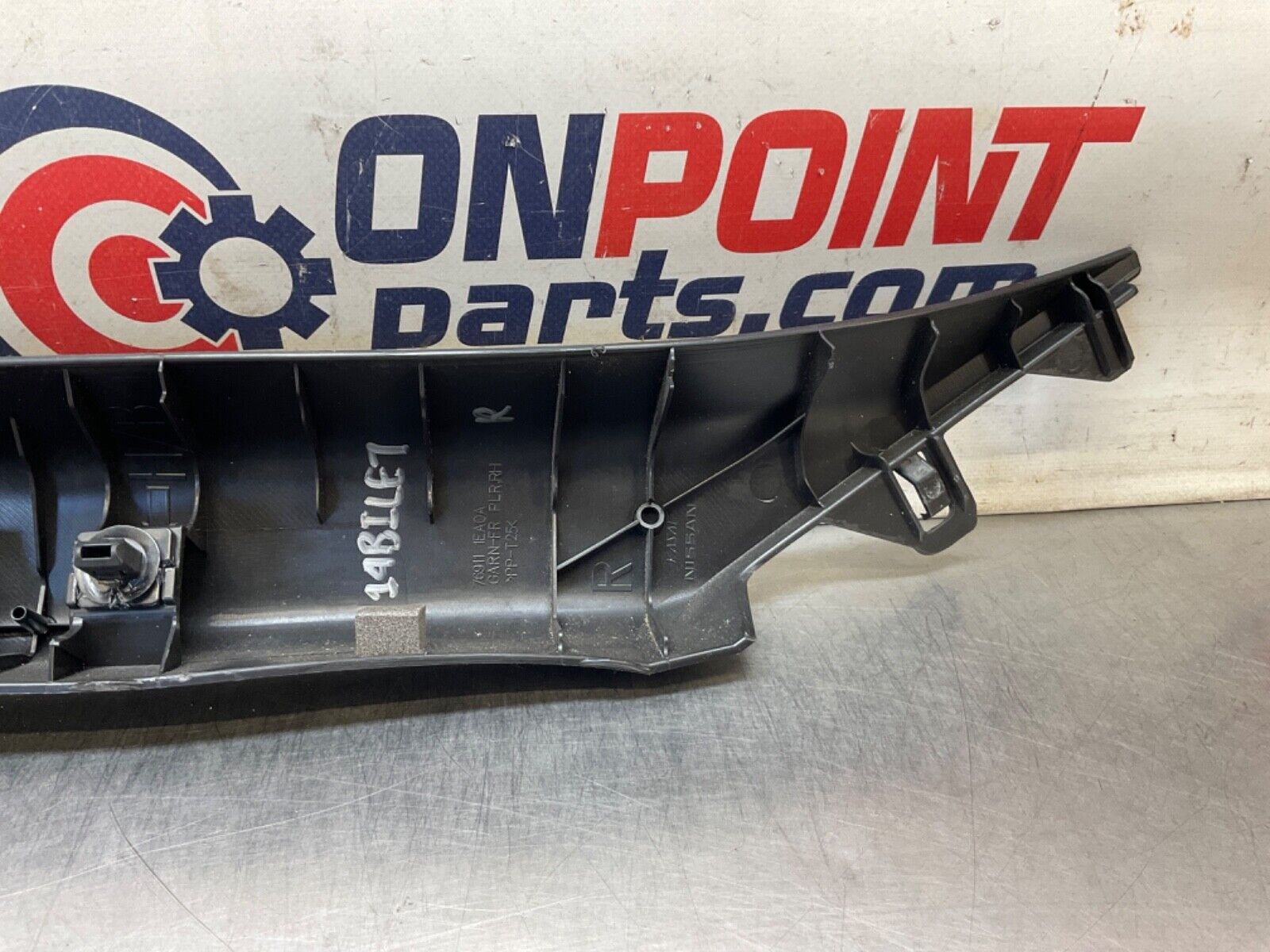 2014 Nissan Z34 370Z Passenger Right Interior A Pillar Trim 76911 OEM 14BILE7 - On Point Parts Inc