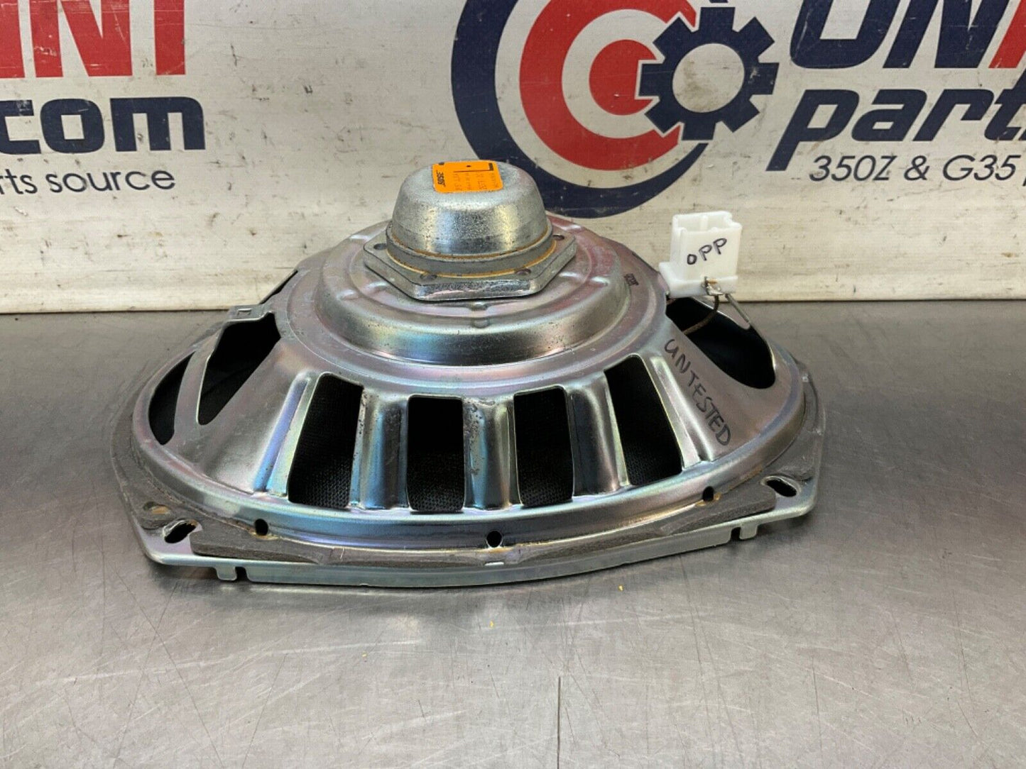2014 Nissan Z34 370Z Passenger Bose Door Speaker 28157 UNTESTED OEM 14BILEE - On Point Parts Inc