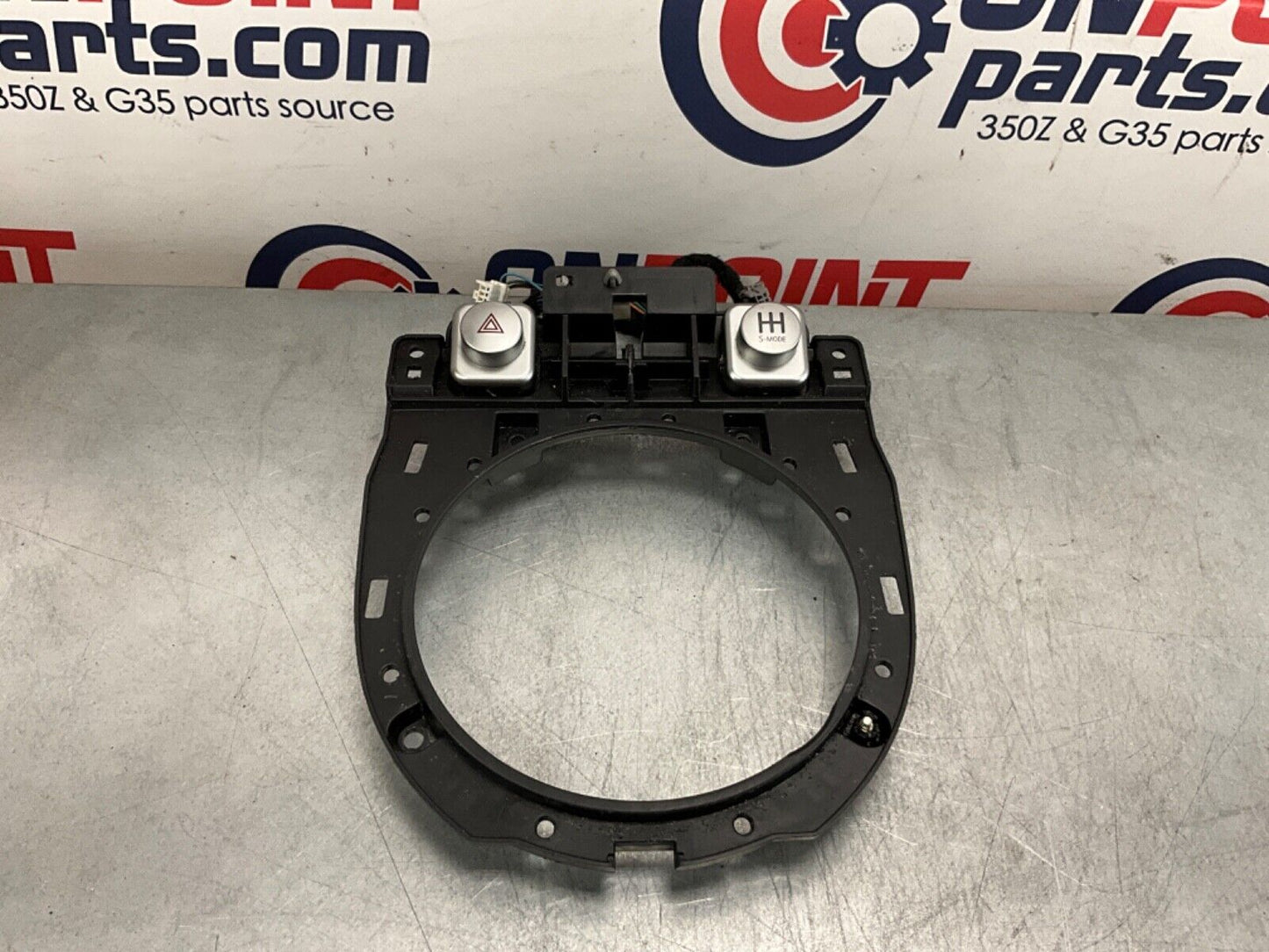 2014 Nissan Z34 370Z Manual Center Console Hazard Sport Mode Switch OEM 14BILEI - On Point Parts Inc