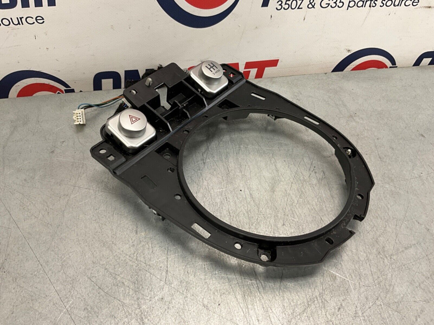 2014 Nissan Z34 370Z Manual Center Console Hazard Sport Mode Switch OEM 14BILEI - On Point Parts Inc