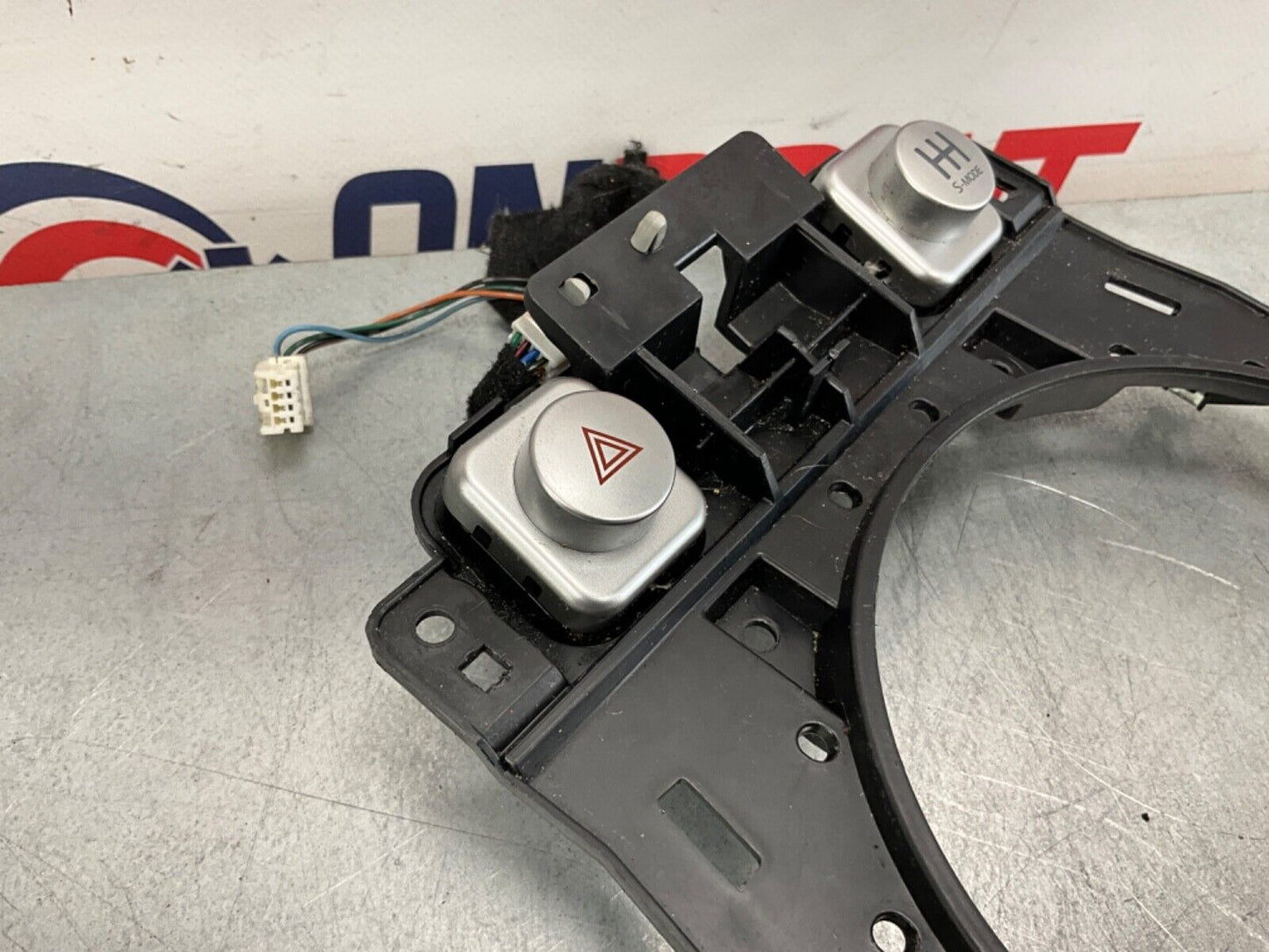 2014 Nissan Z34 370Z Manual Center Console Hazard Sport Mode Switch OEM 14BILEI - On Point Parts Inc