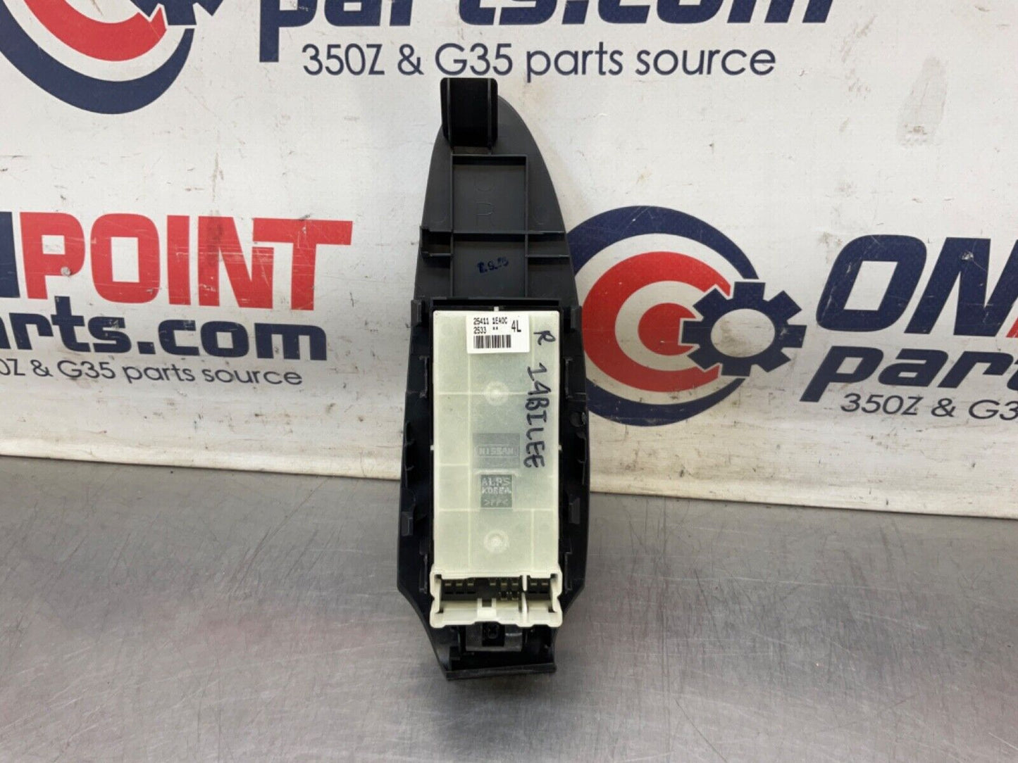 2014 Nissan Z34 370Z Passenger Right Door Lock Window Switches 25411 OEM 14BILEE - On Point Parts Inc
