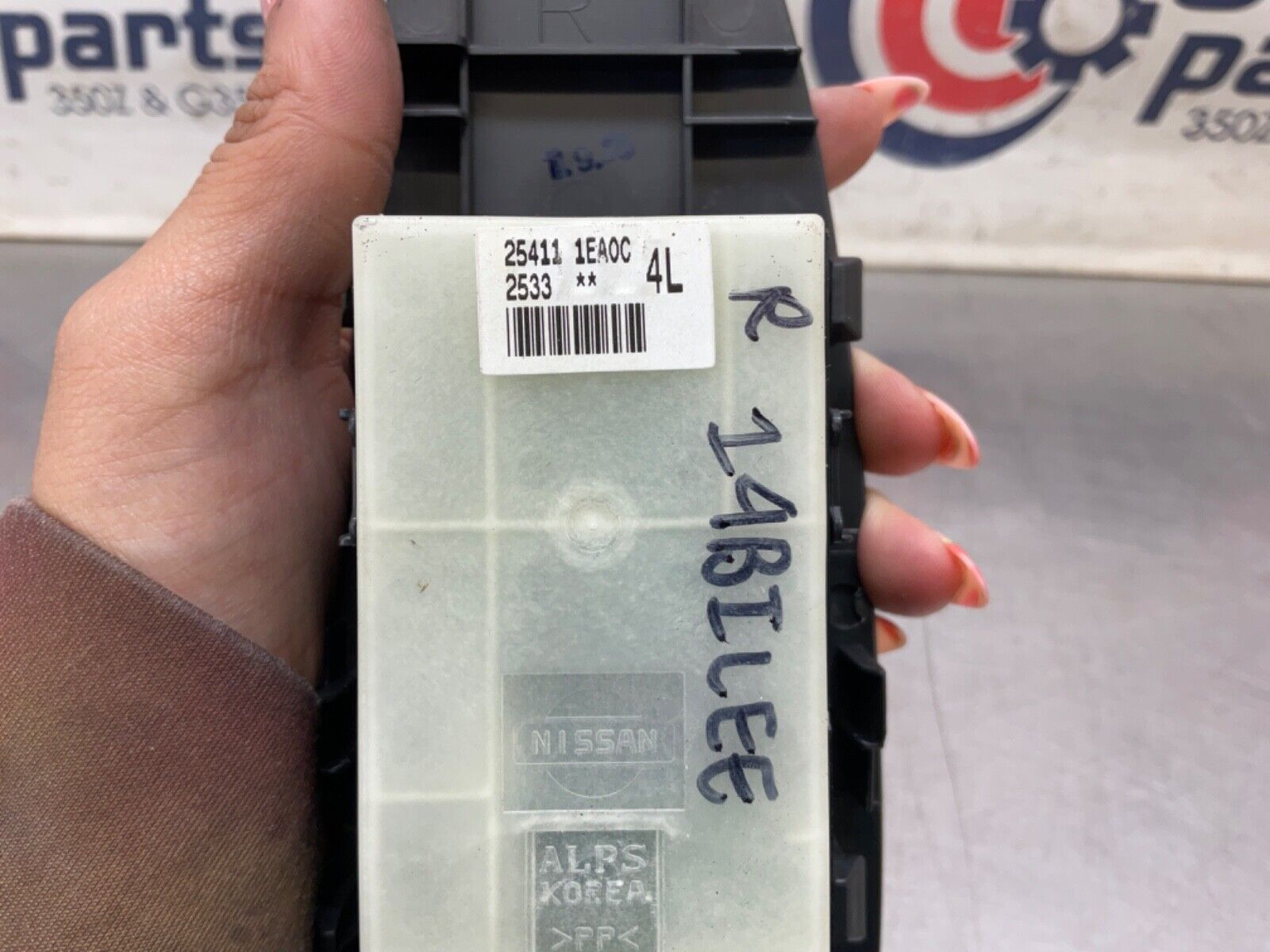 2014 Nissan Z34 370Z Passenger Right Door Lock Window Switches 25411 OEM 14BILEE - On Point Parts Inc