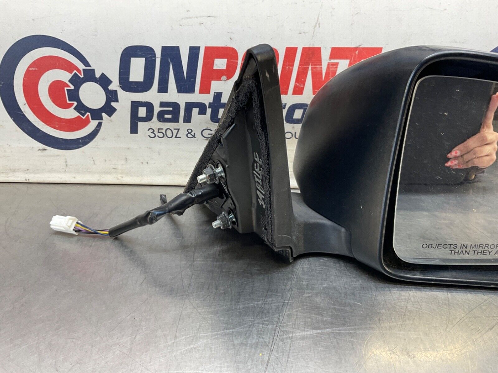 2014 Nissan Z34 370Z Passenger Right Heated Anti-Fog Side Mirror OEM 14BILEE - On Point Parts Inc