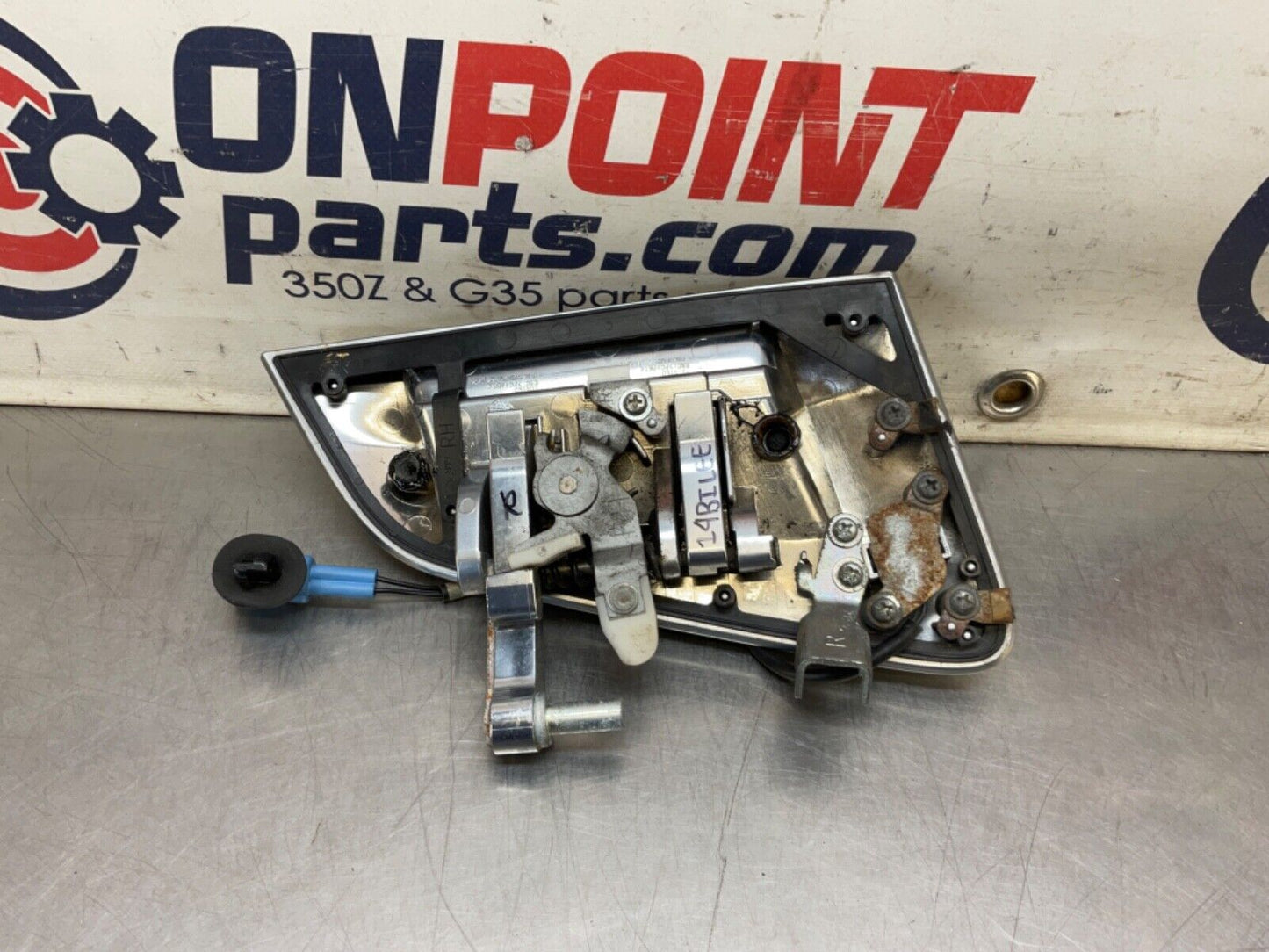 2014 Nissan Z34 370Z Passenger Right Interior Door Handle OEM 14BILEE - On Point Parts Inc