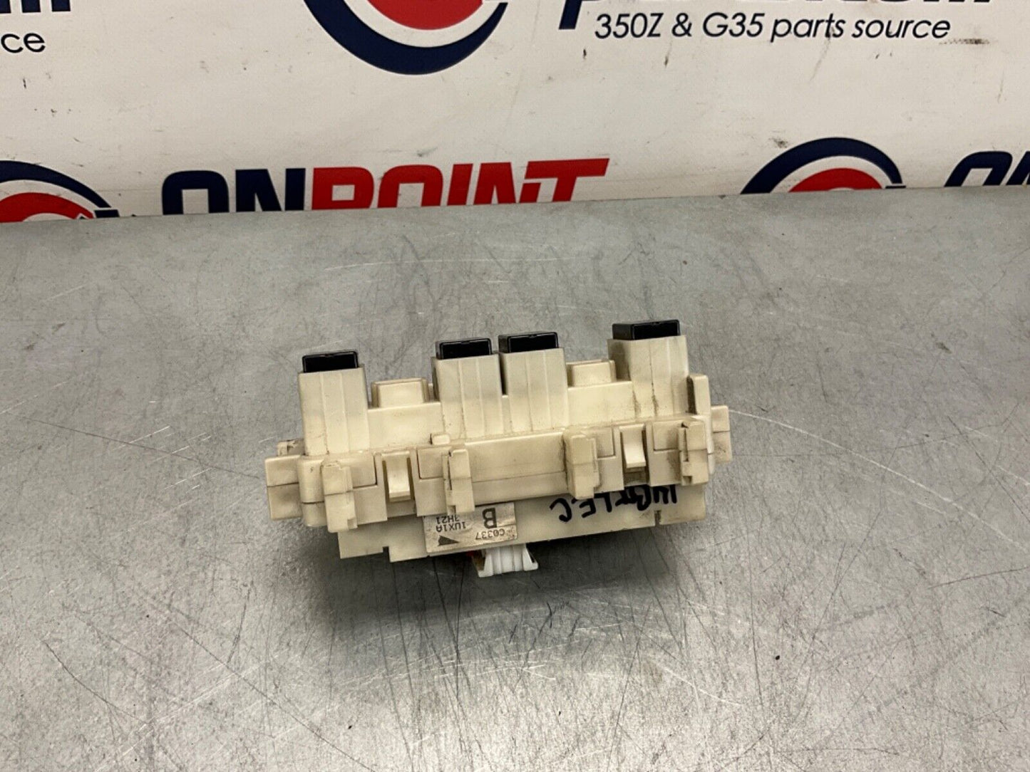 2014 Nissan Z34 370Z In Cabin Fuse Block Junction Assembly OEM 14BILEI - On Point Parts Inc