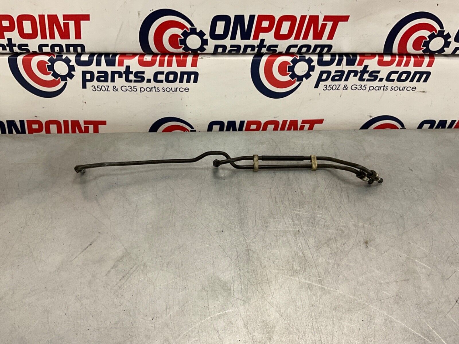 2014 Nissan Z34 370Z High Pressure Power Steering Lines OEM 14BILEI - On Point Parts Inc