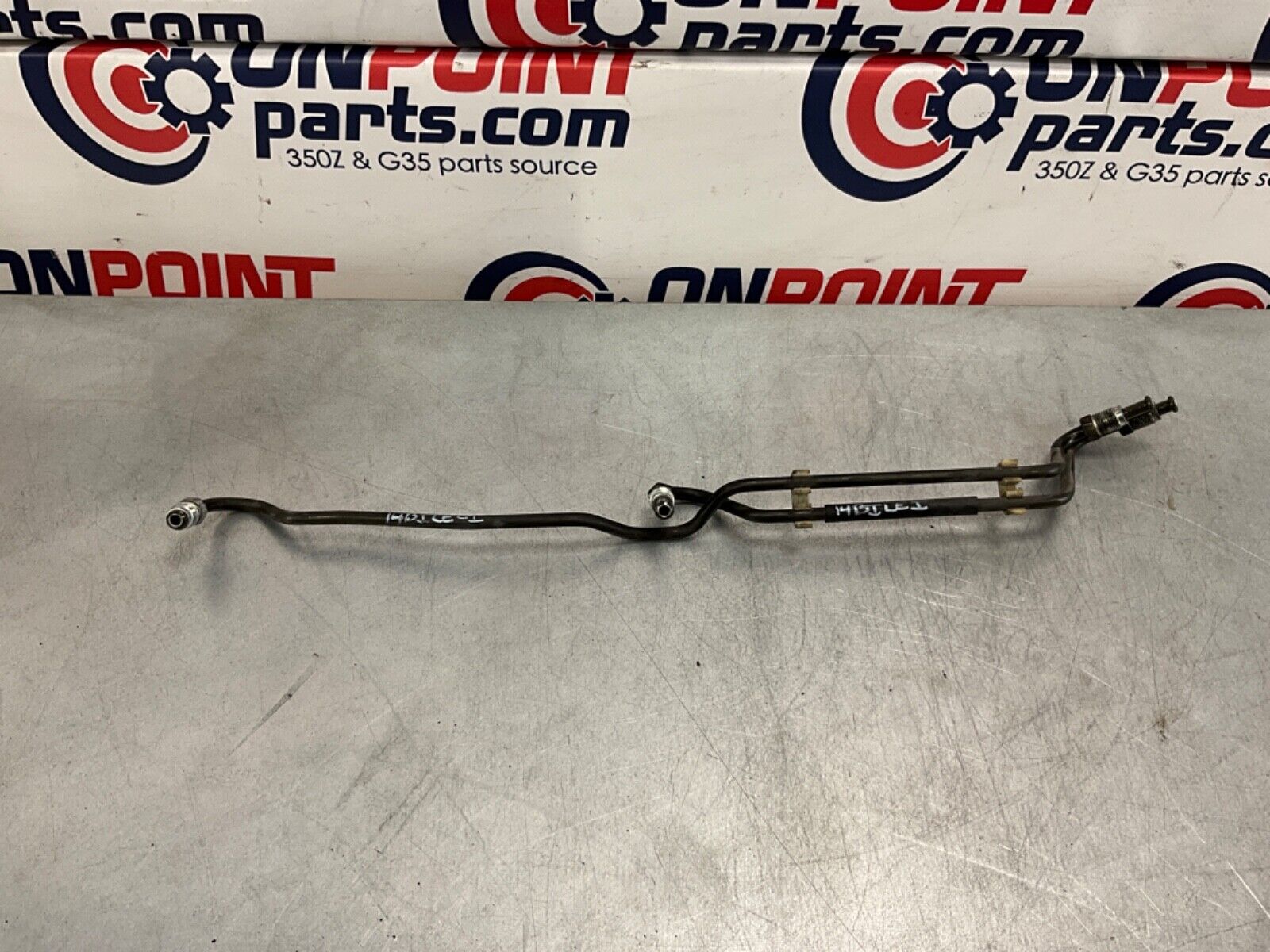 2014 Nissan Z34 370Z High Pressure Power Steering Lines OEM 14BILEI - On Point Parts Inc