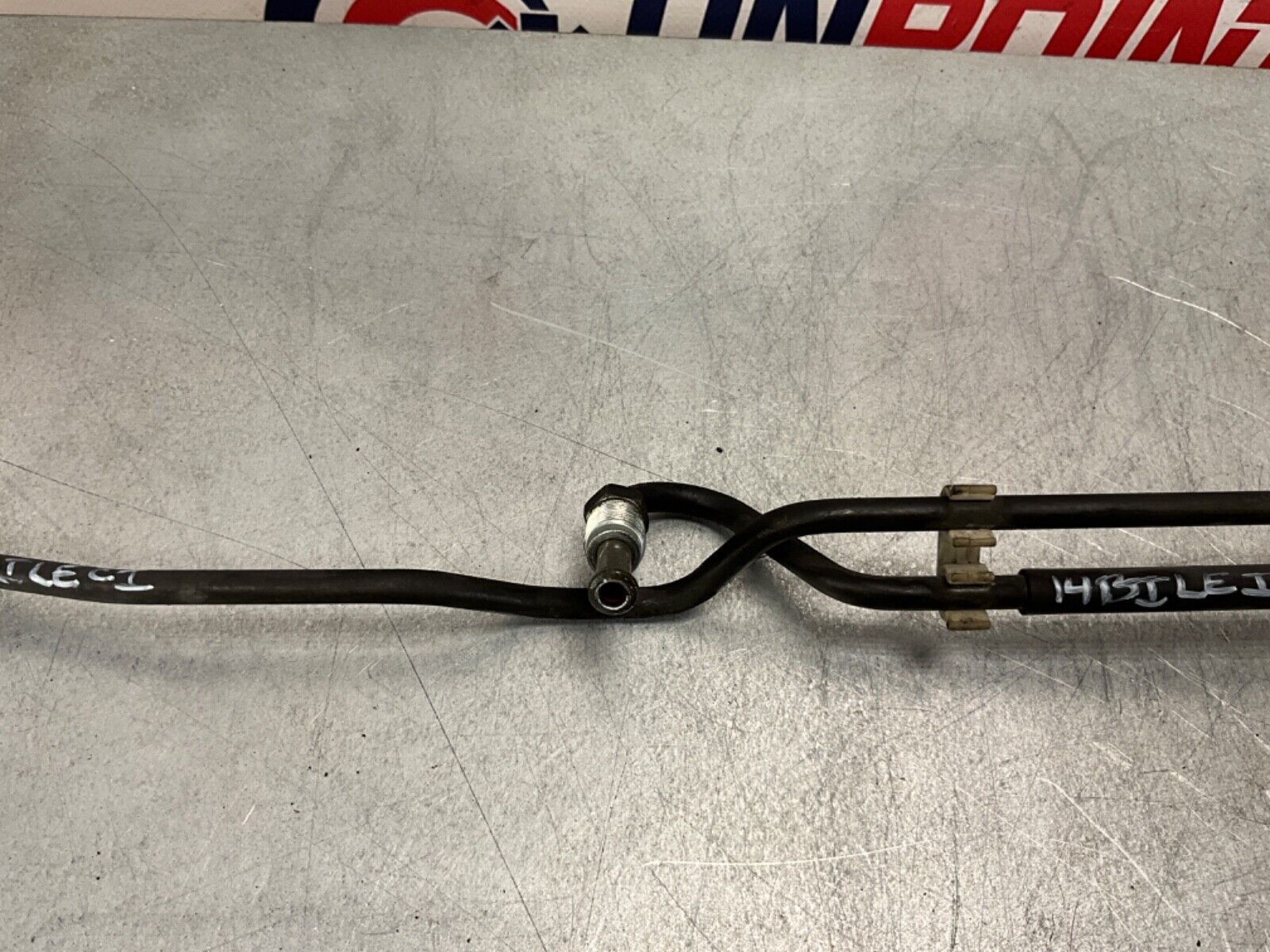 2014 Nissan Z34 370Z High Pressure Power Steering Lines OEM 14BILEI - On Point Parts Inc