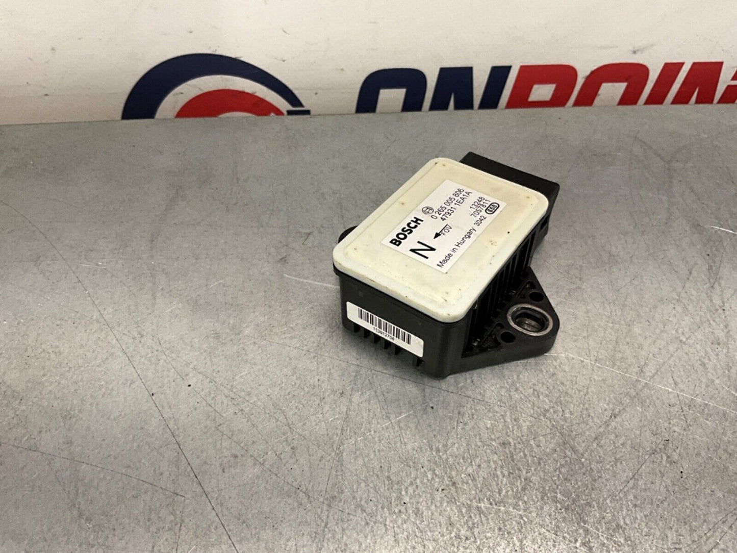 2014 Nissan Z34 370Z Speed YAW Rate Acceleration Sensor  OEM 14BILEC - On Point Parts Inc