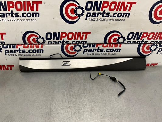 2014 Nissan 370Z Passenger Right Door Sill Illuminated Kick Plate OEM 14BILE7 - On Point Parts Inc