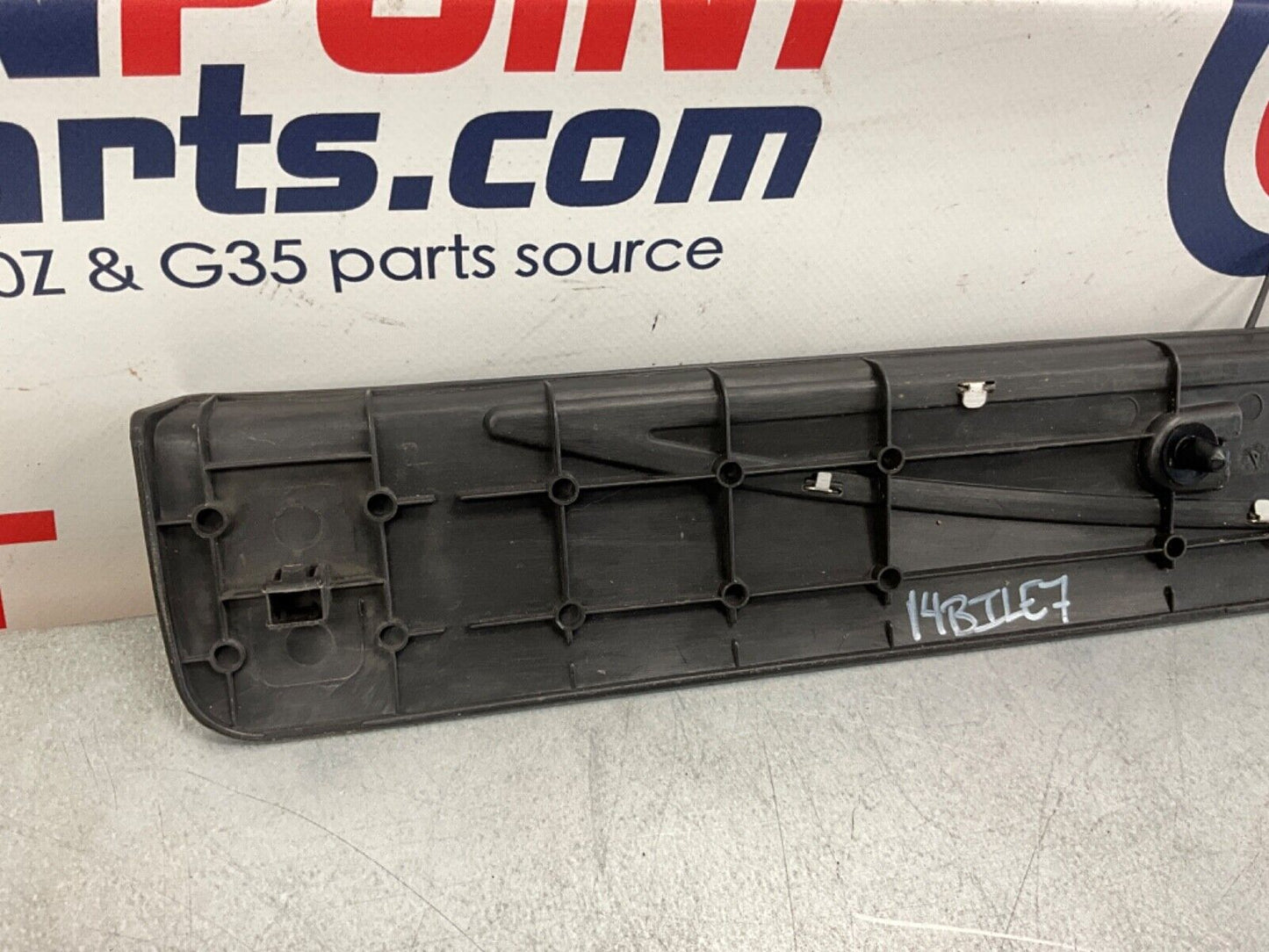 2014 Nissan 370Z Passenger Right Door Sill Illuminated Kick Plate OEM 14BILE7 - On Point Parts Inc