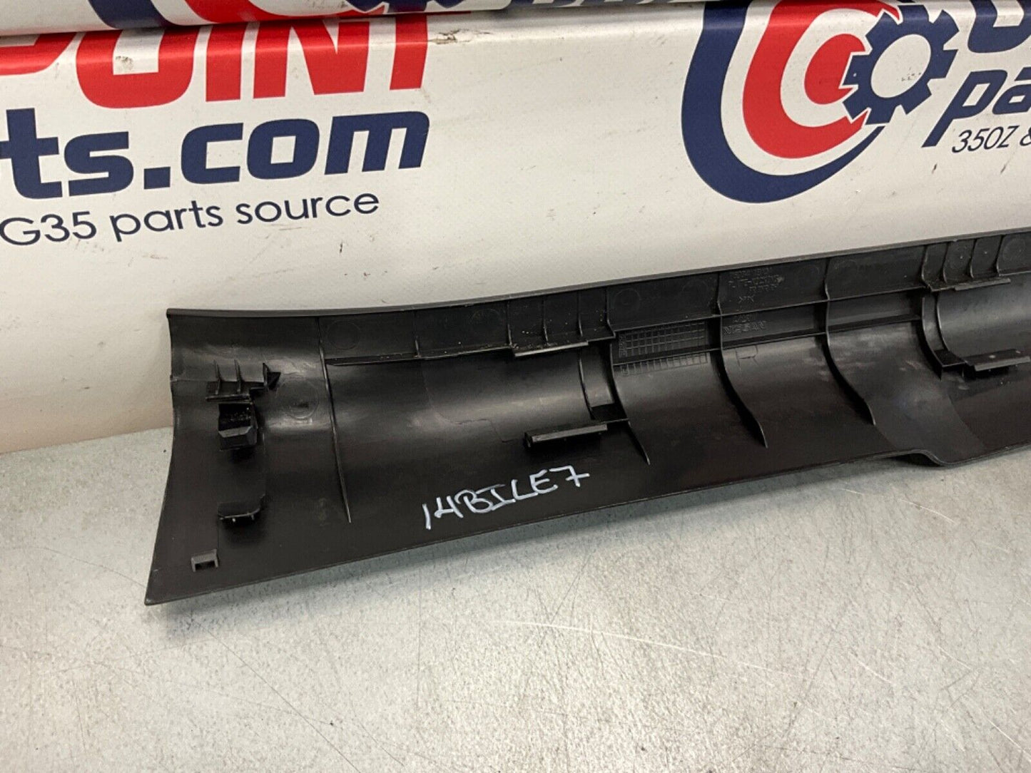2014 Nissan Z34 370Z Passenger Right Door Sill Trim 769B4 OEM 14BILE7 - On Point Parts Inc
