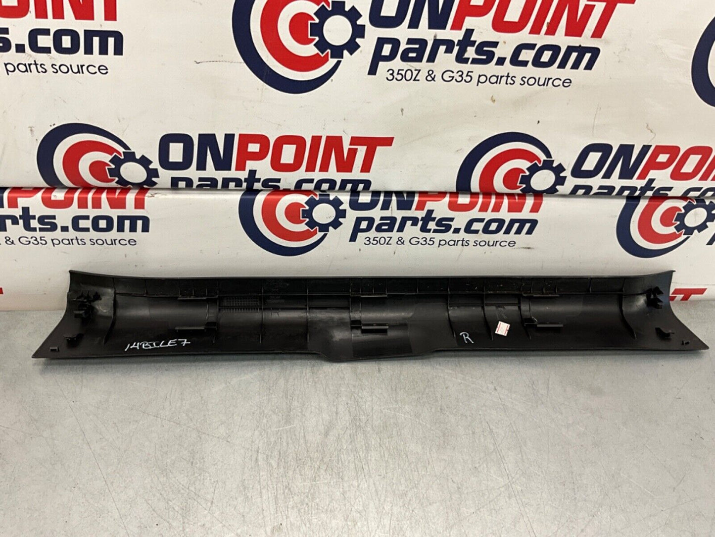 2014 Nissan Z34 370Z Passenger Right Door Sill Trim 769B4 OEM 14BILE7 - On Point Parts Inc