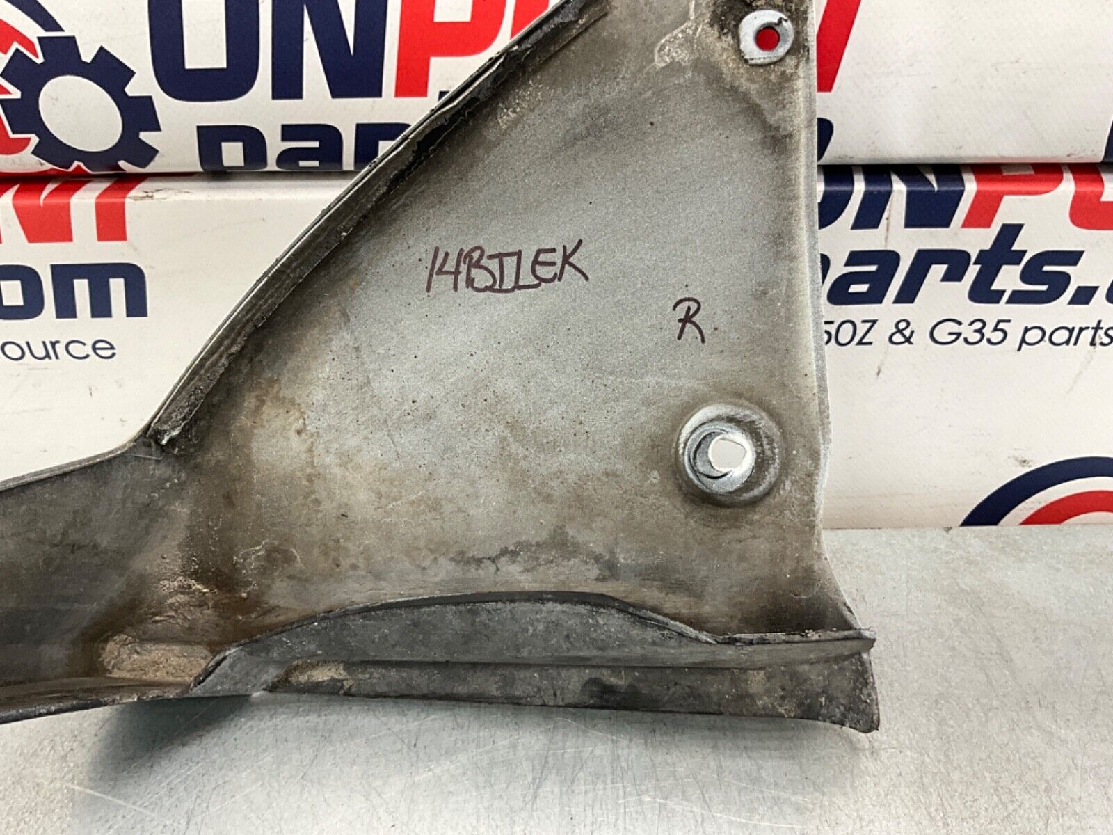 2014 Nissan Z34 370Z Passenger Right Rear Mud Guard Splash Shield OEM 14BILEK - On Point Parts Inc