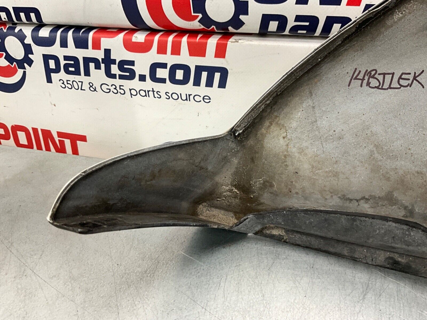 2014 Nissan Z34 370Z Passenger Right Rear Mud Guard Splash Shield OEM 14BILEK - On Point Parts Inc
